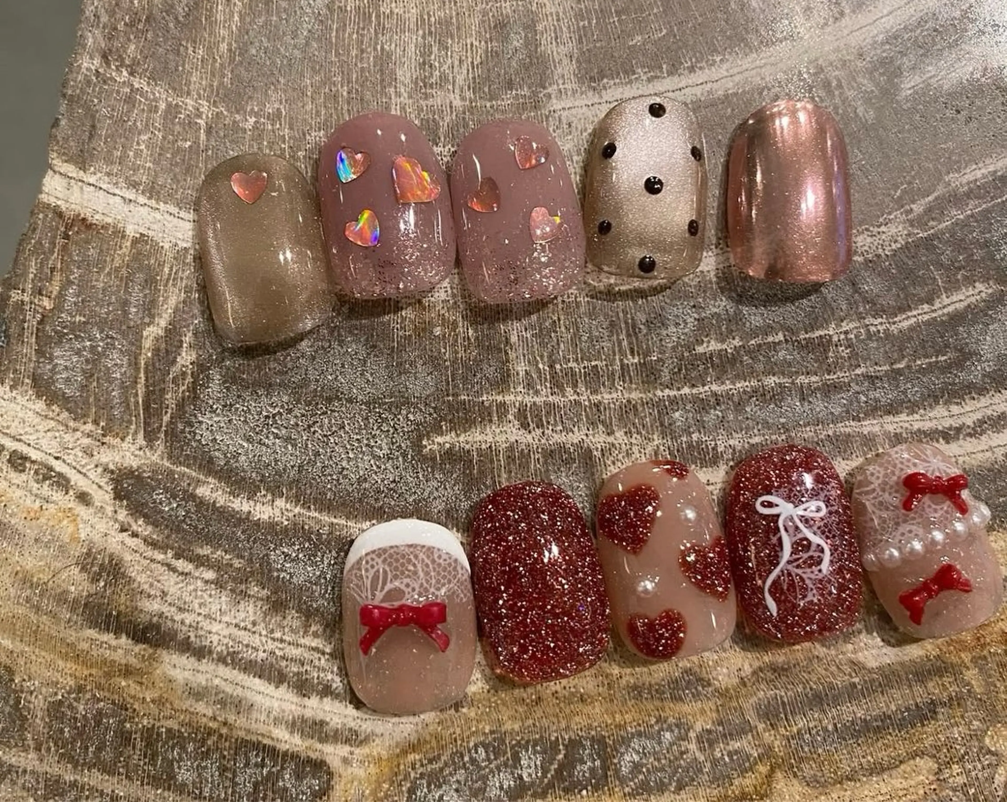 ネイル Yu_me 北堀江 chikaのネイルデザイン