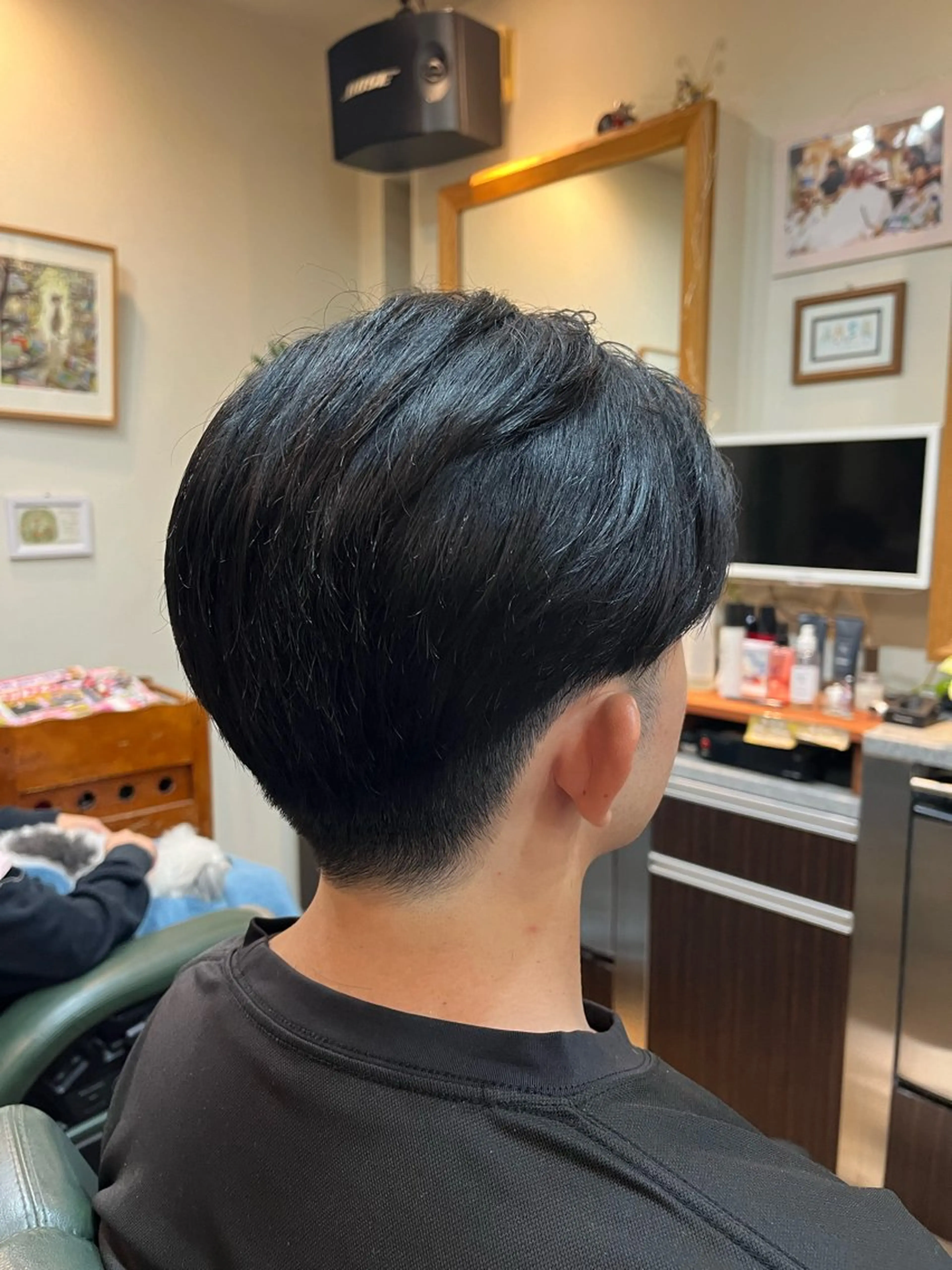 メンズカットの写真