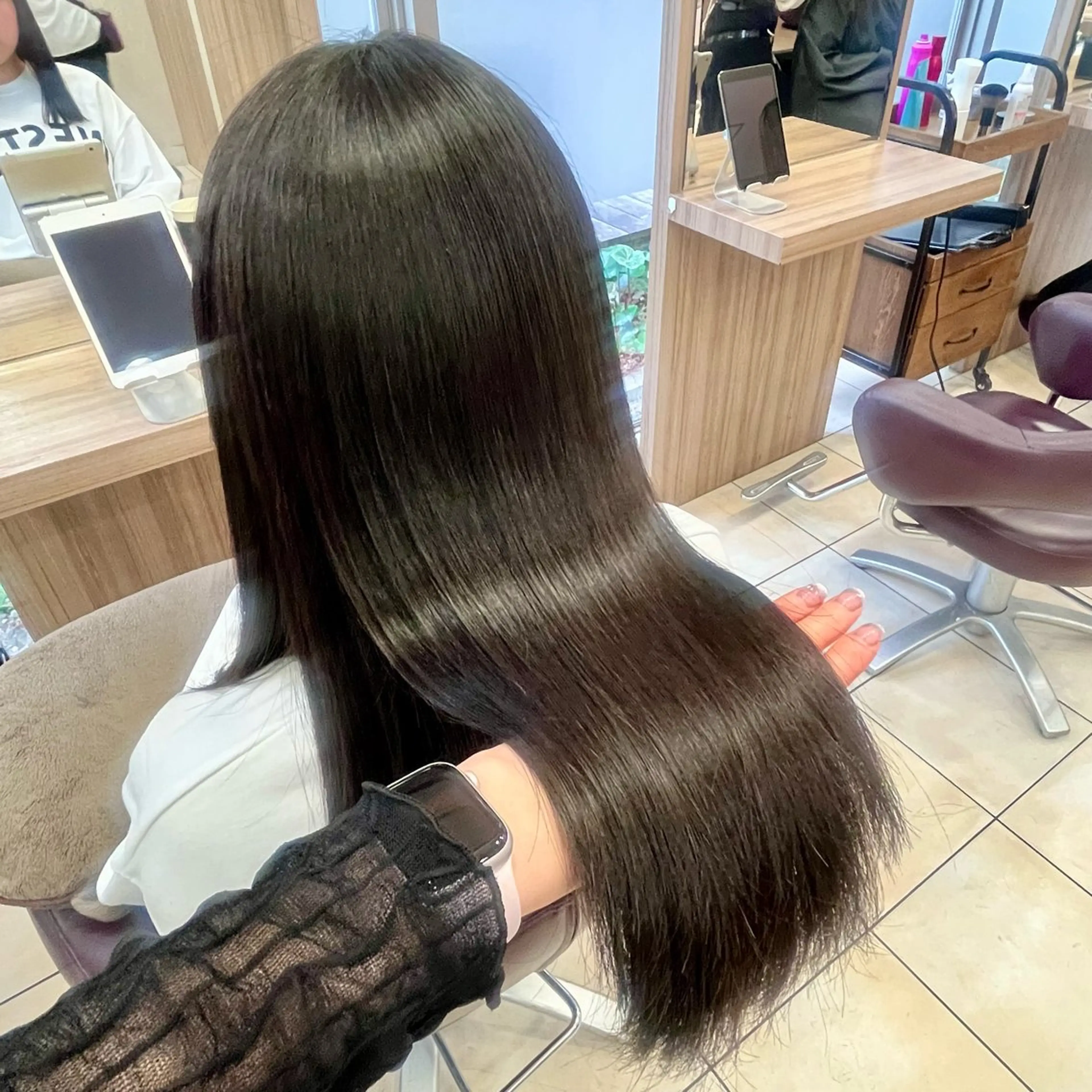 ロング カット 縮毛矯正 🫧ショート/メンズ /mana🫧のヘアスタイル