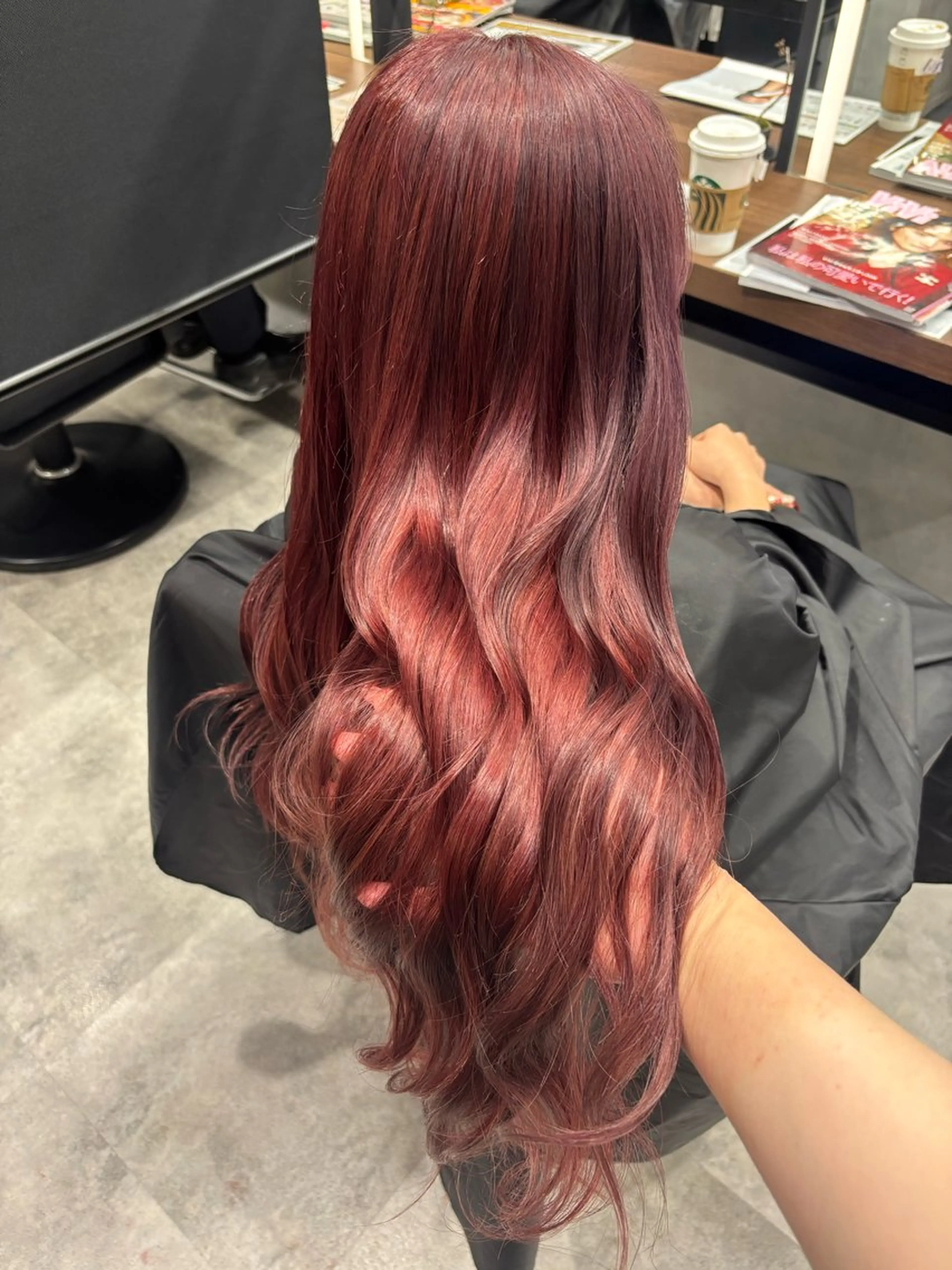 カラー ヘアカラー トリートメント 暖色/ハイトーン/ カラー/HBLのヘアスタイル