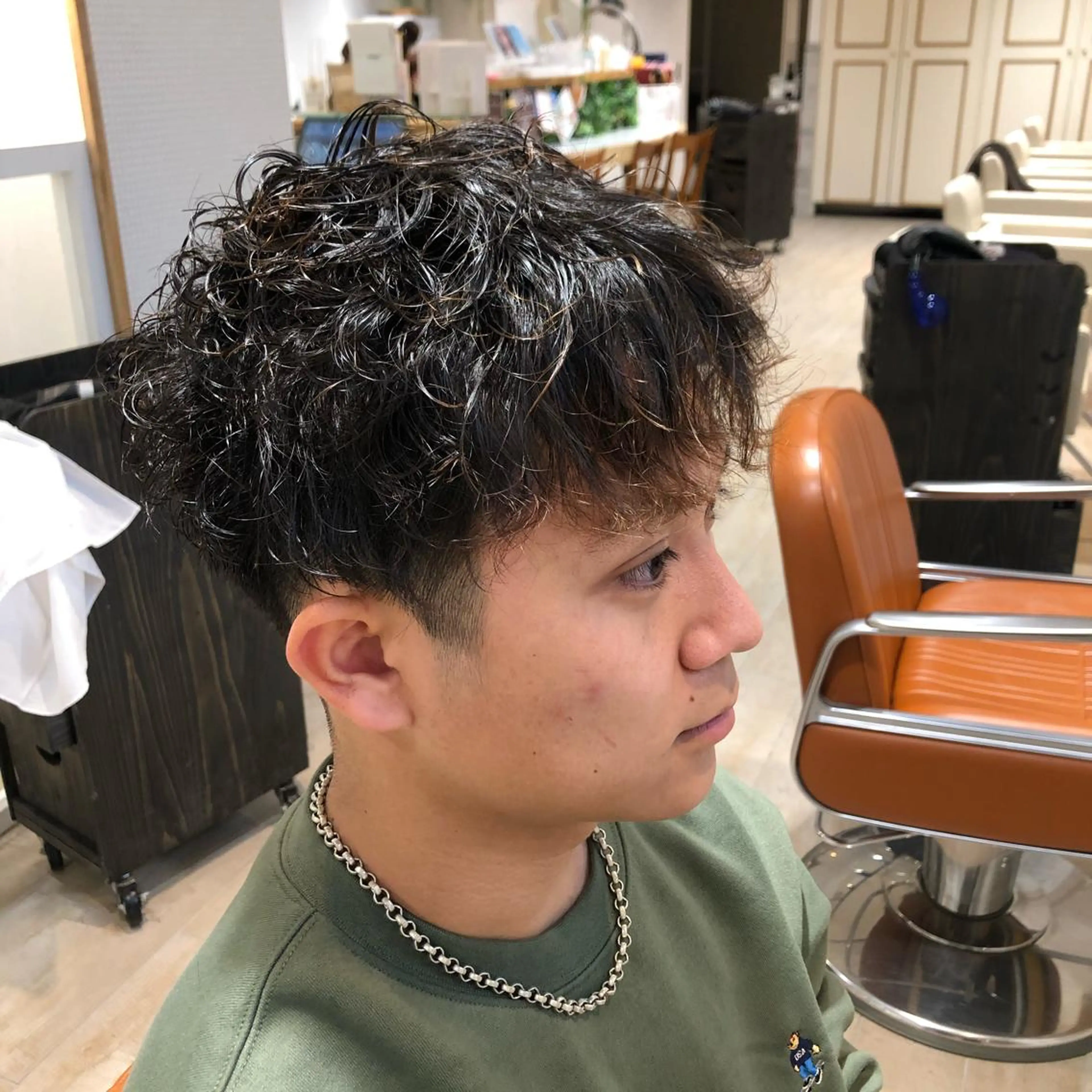 パーマ メンズ SEIRA♡レイヤー /ショート得意のヘアスタイル