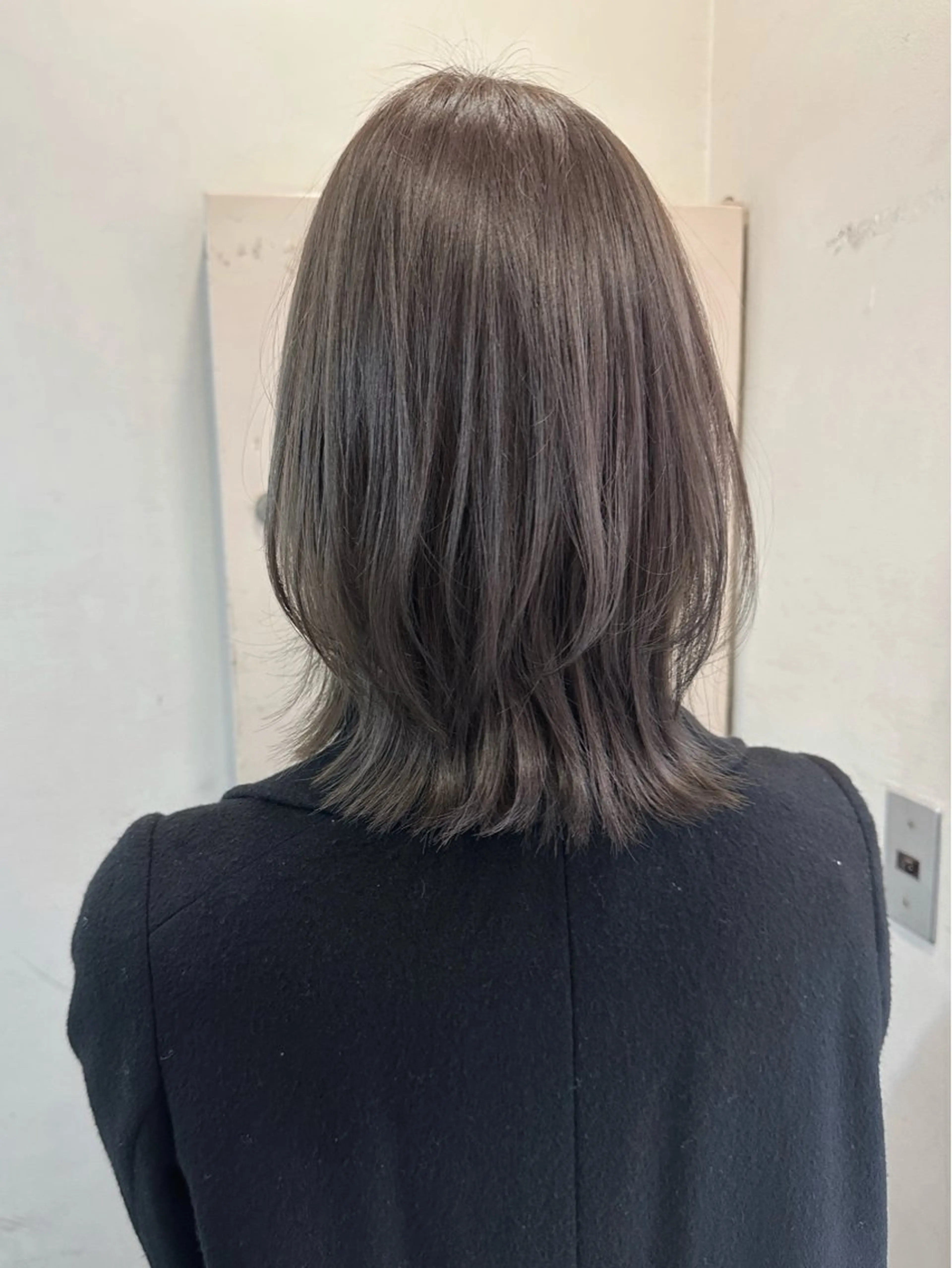 ミディアム カラー レイヤーカット✂️ 横浜No1♡下鳥翔子のヘアスタイル