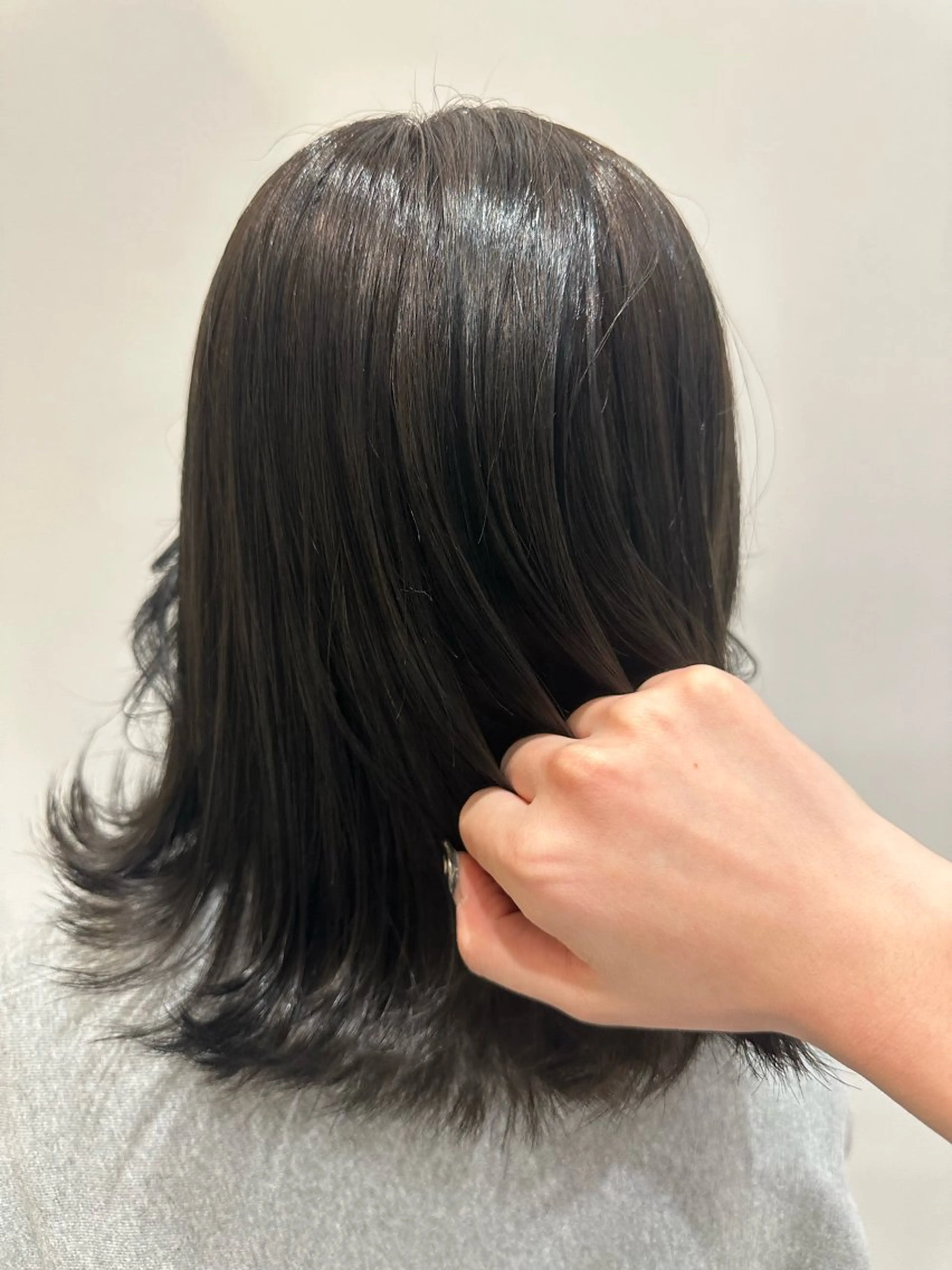 ミディアム カラー 🩵メンズショート✨ パーマスタイル みくのヘアスタイル