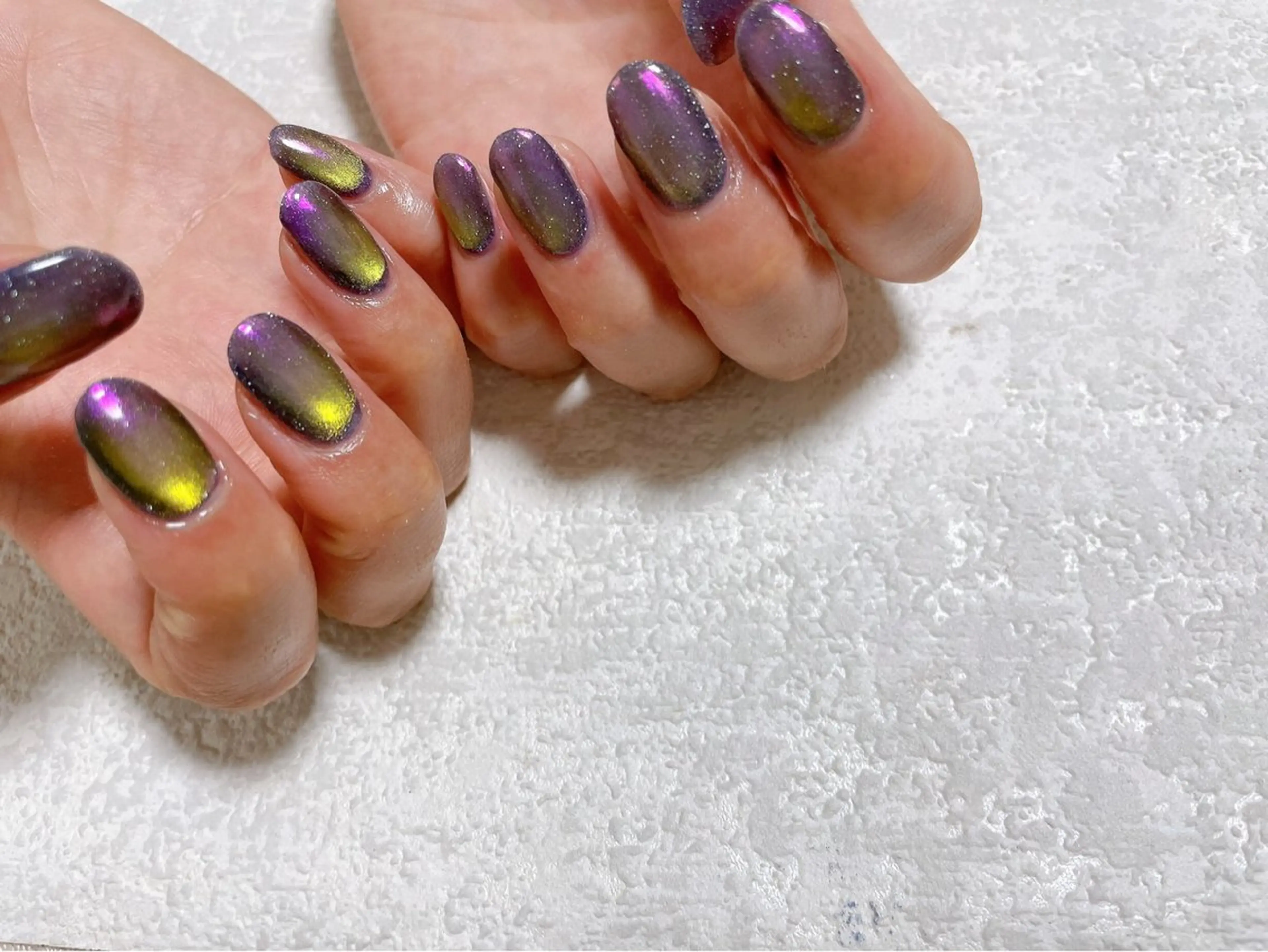 ネイル ジェルネイル マグネットネイル メンズネイル パラジェル 春ネイル kiki nail たまプラーザのネイルデザイン