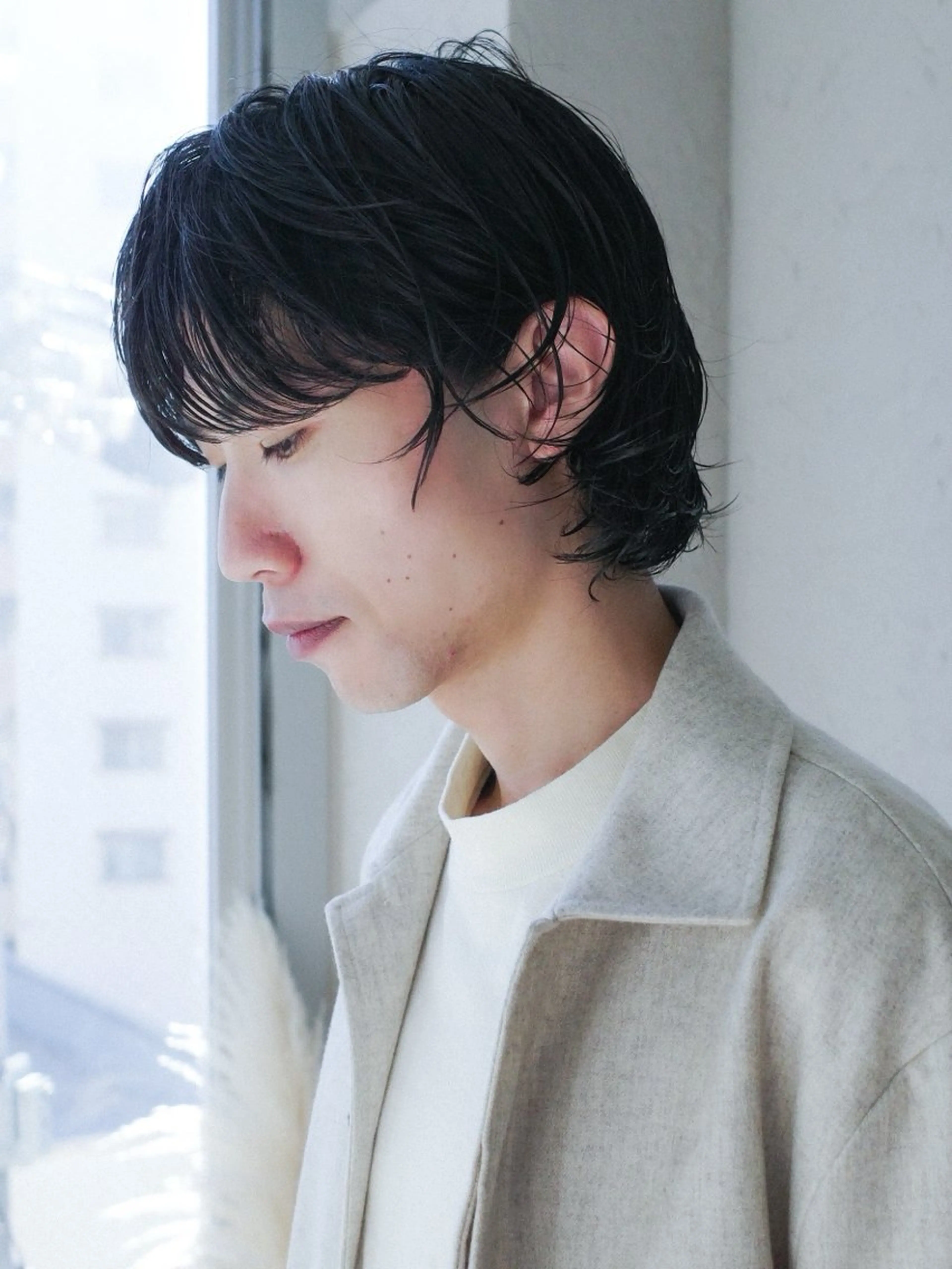 メンズ パーマ tenn所属・小長谷 夕菜のヘアスタイル