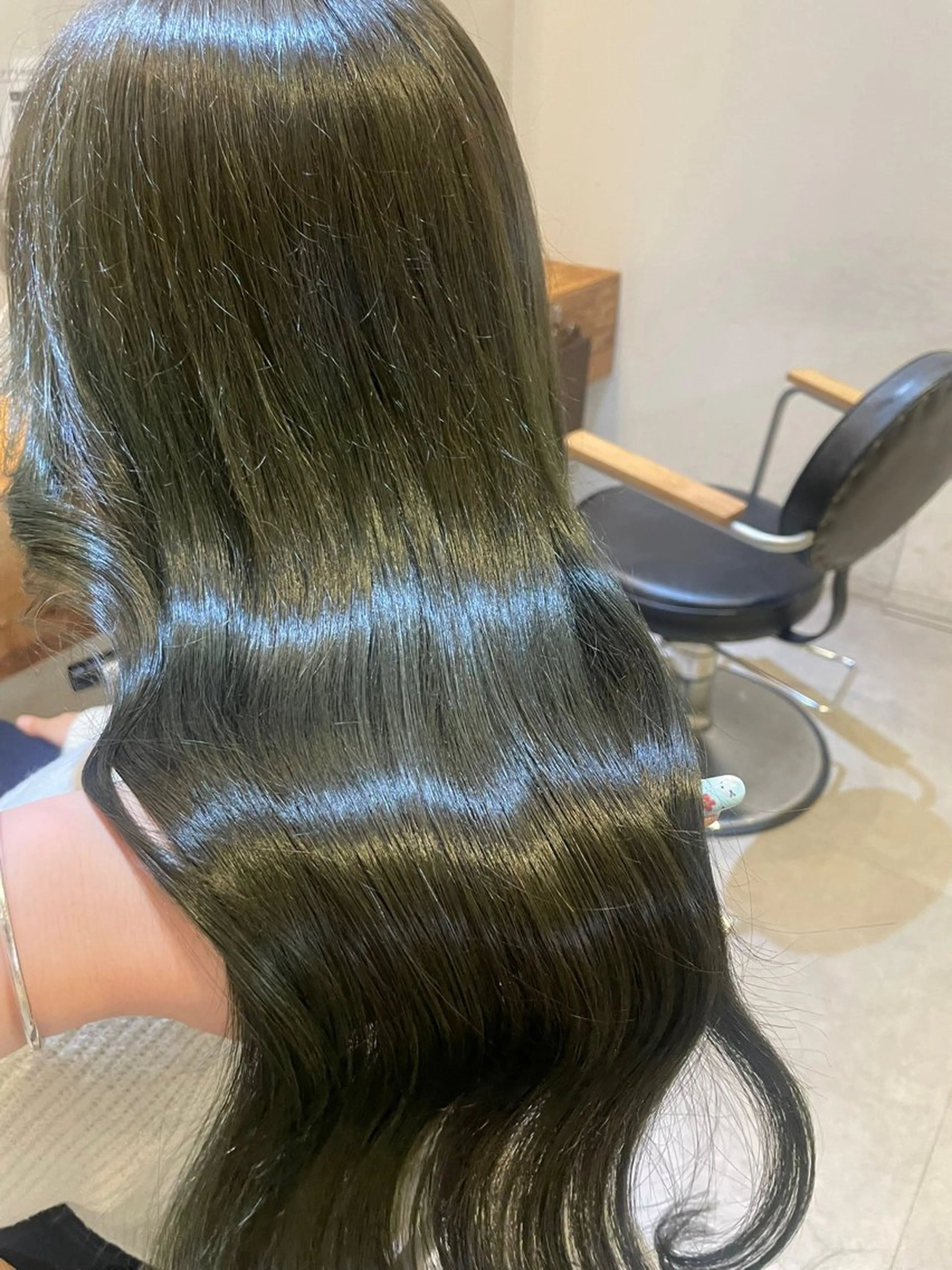 ロング カラー Hika.ハイトーン 髪質改善🩵ᩚ🫧のヘアスタイル