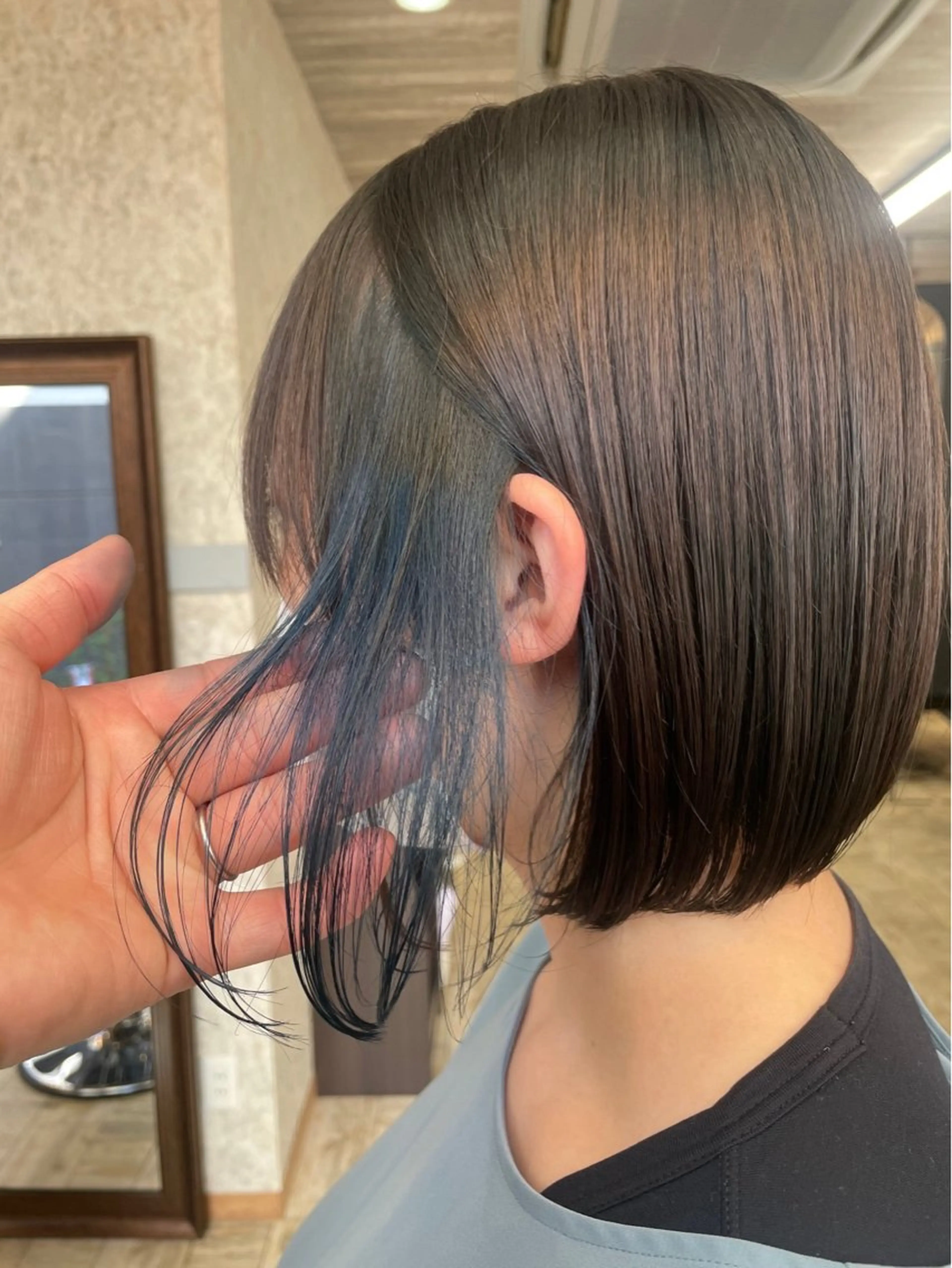 ショート カラー イヤリングカラー 🌻柳谷 心渚🌻のヘアスタイル