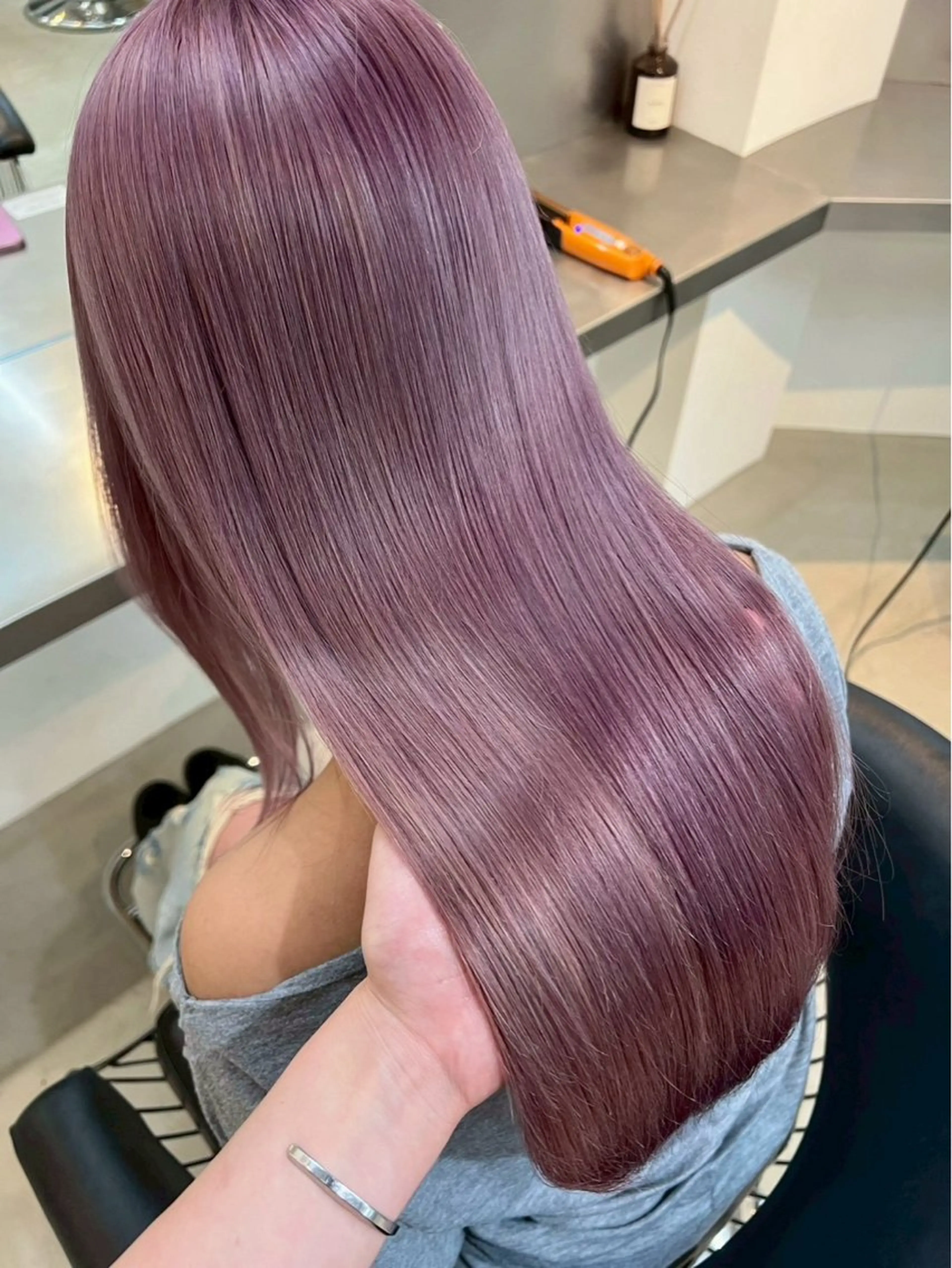 ロング カラー ヘアカラー うる艶カラー 🪐💫serenaのヘアスタイル