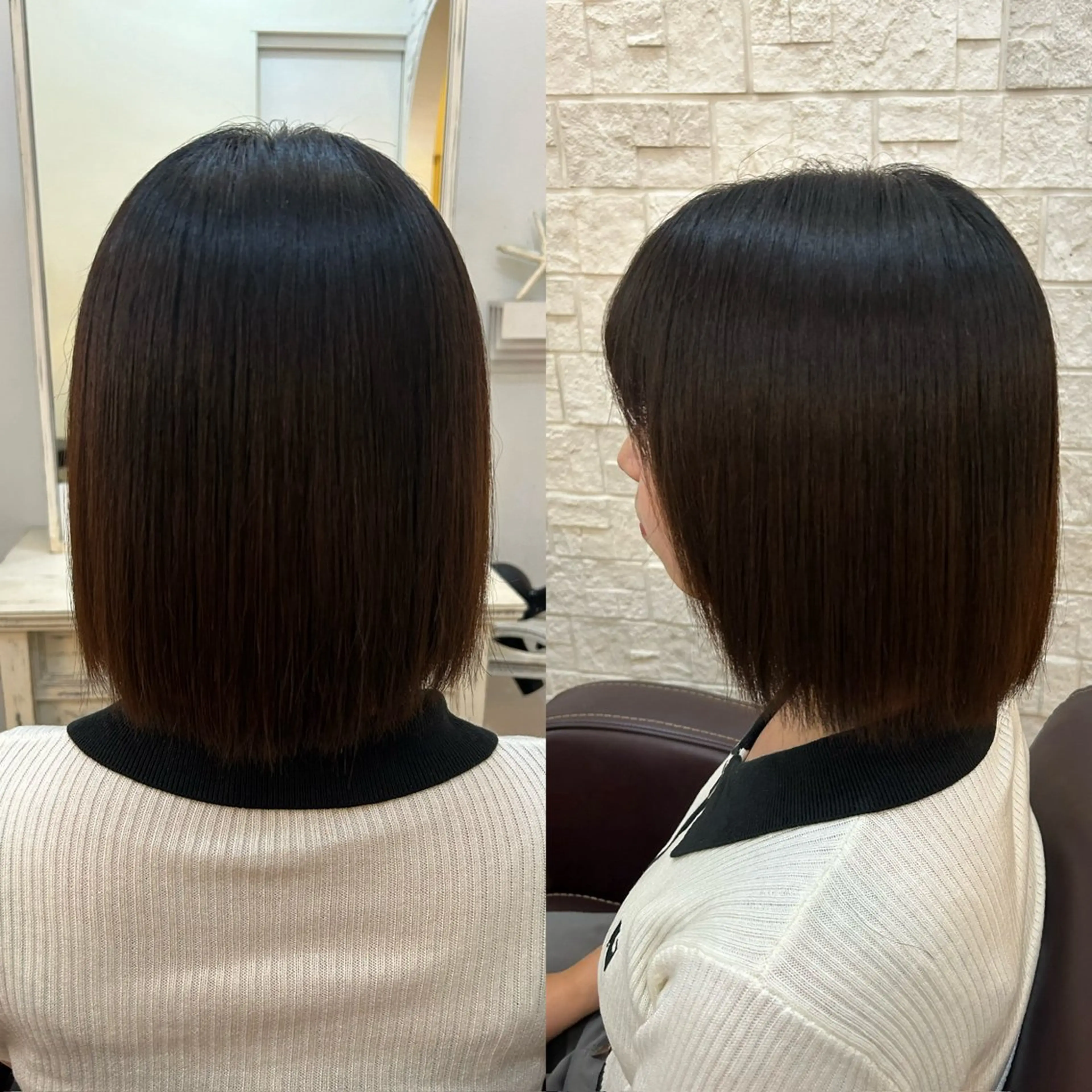 縮毛矯正 透明感カラー🧸艶髪 🫧manamiのヘアスタイル