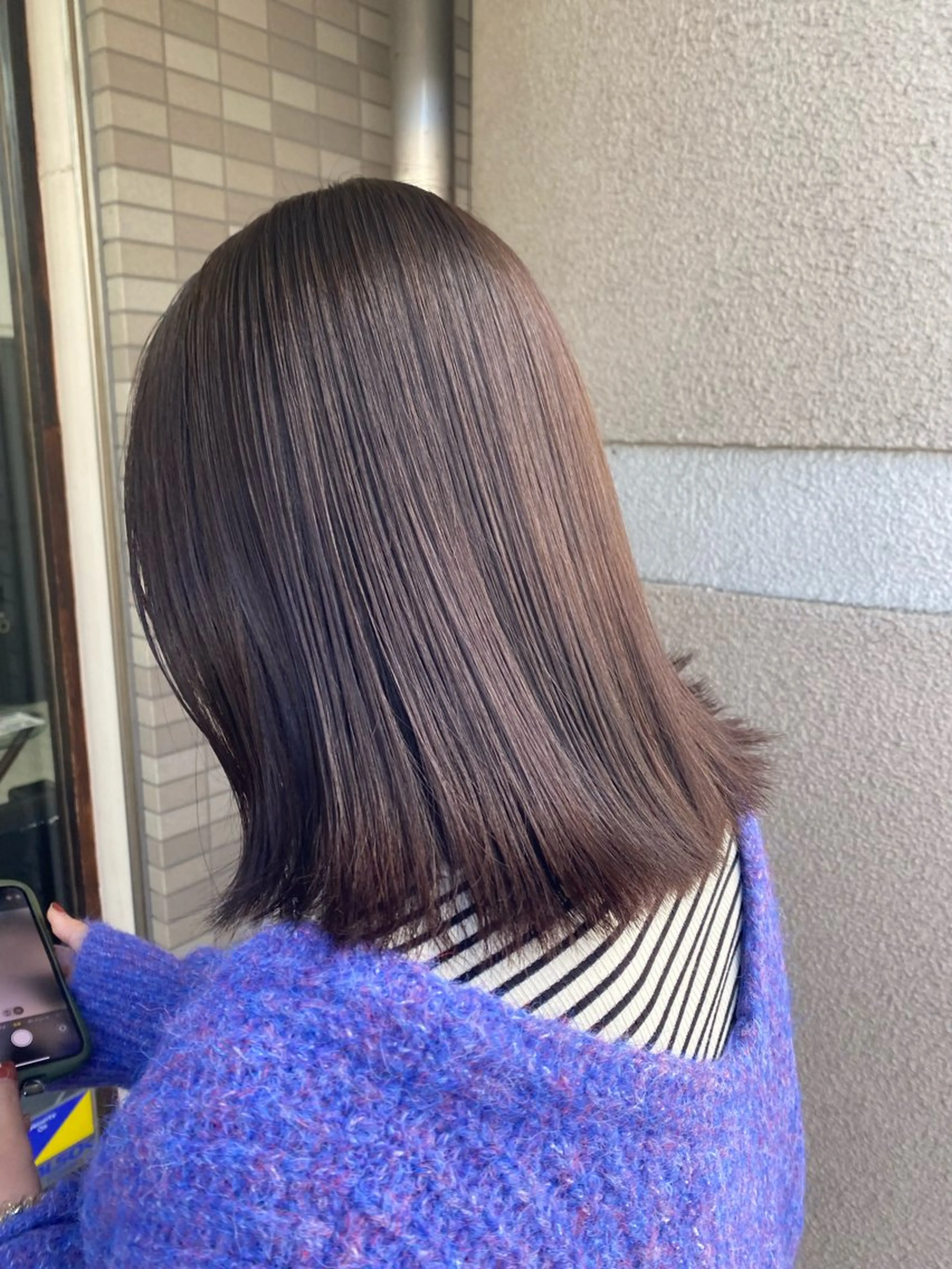 ナチュラルカラー+トリートメントの写真