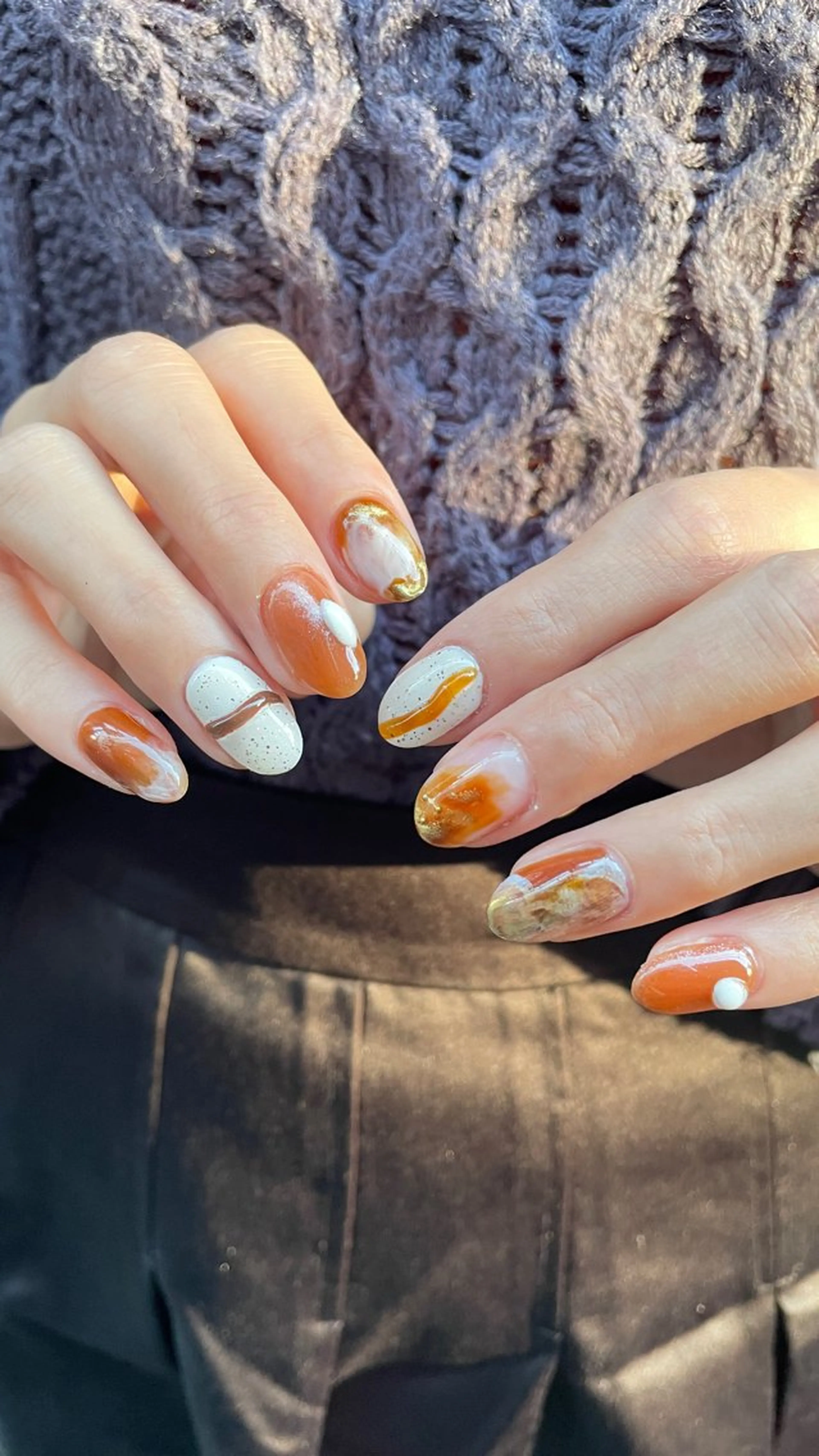 ネイル ハンドネイル 楢本 彩耶のネイルデザイン