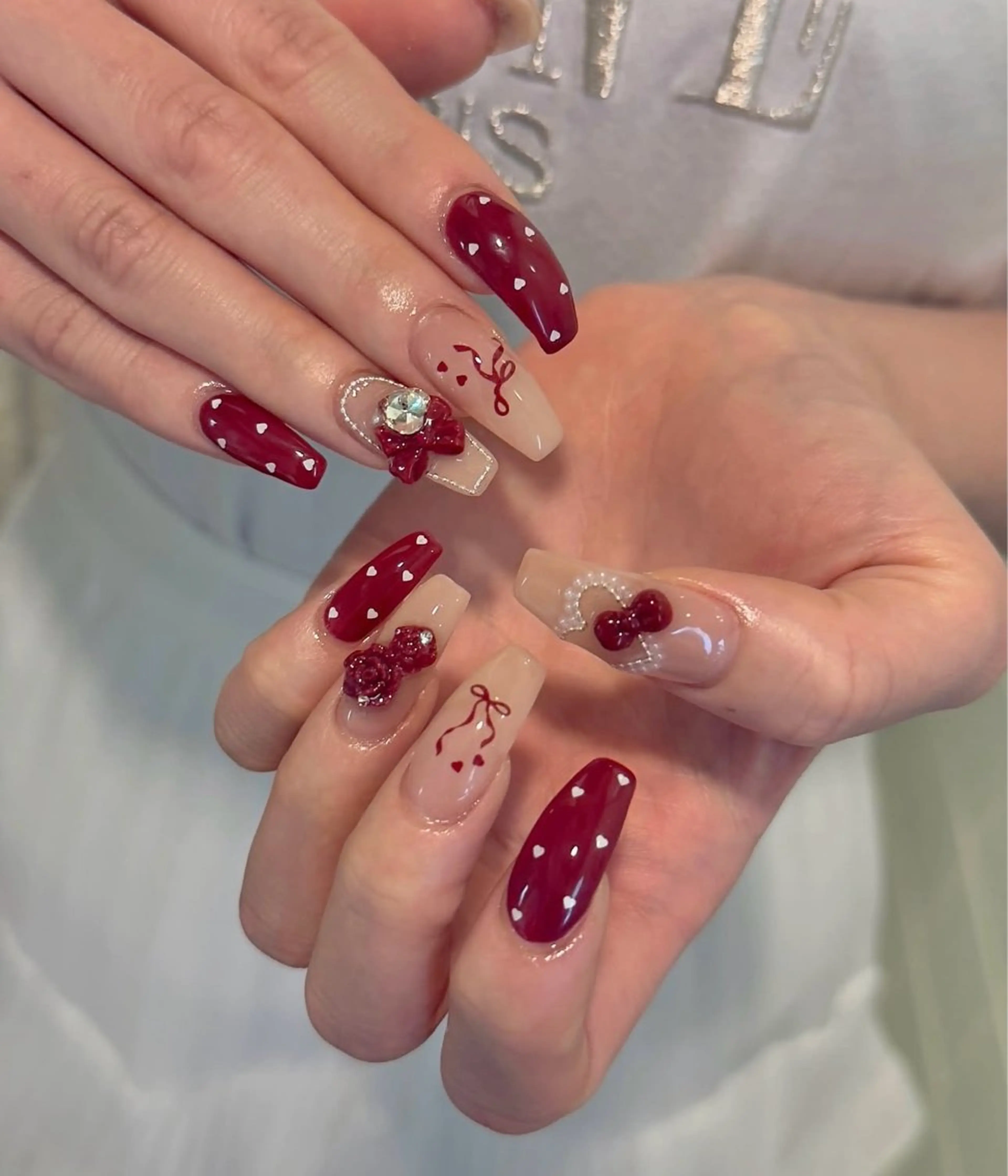 ネイル 韓国ネイル 持ち込み ニュアンスネイル ネイルチップ ハンドネイル TABI ANA.CHUOのネイルデザイン