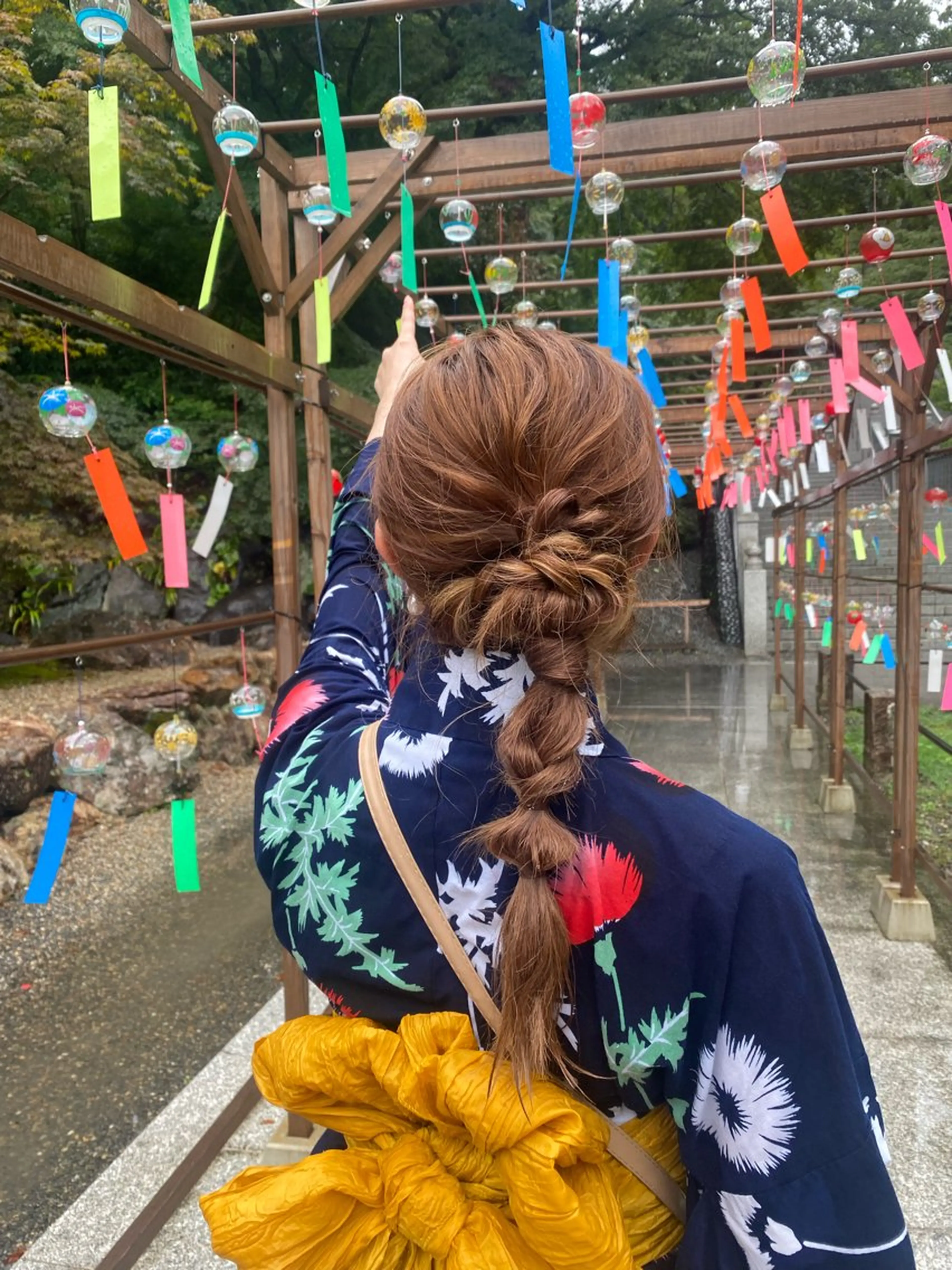 ヘアアレンジ 浴衣 . SHIZUKAのヘアスタイル