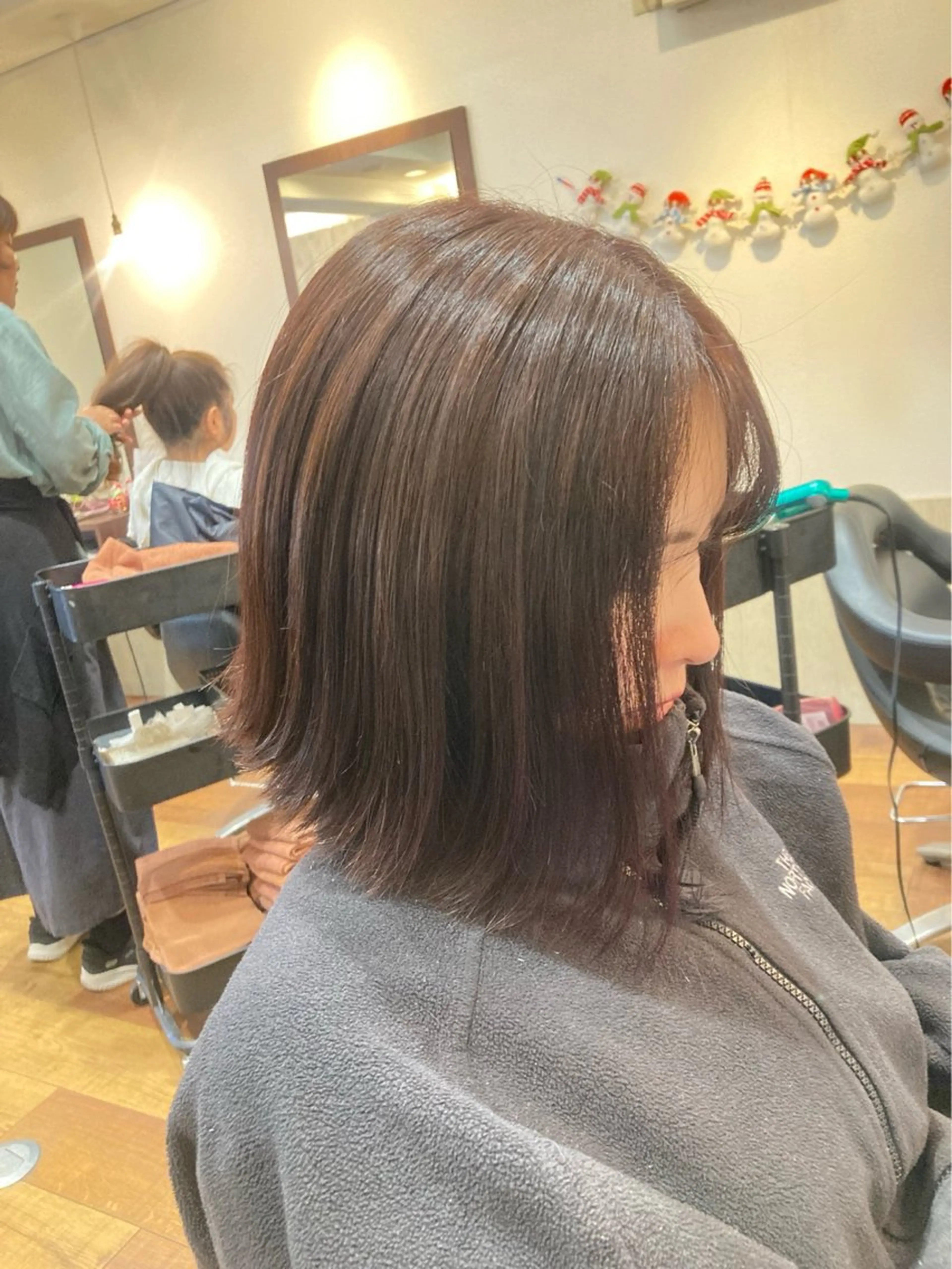 ショート MOLLASALON 浅香山店所属・髪質改善カラー 縮毛矯正🤍辻桃加のヘアスタイル