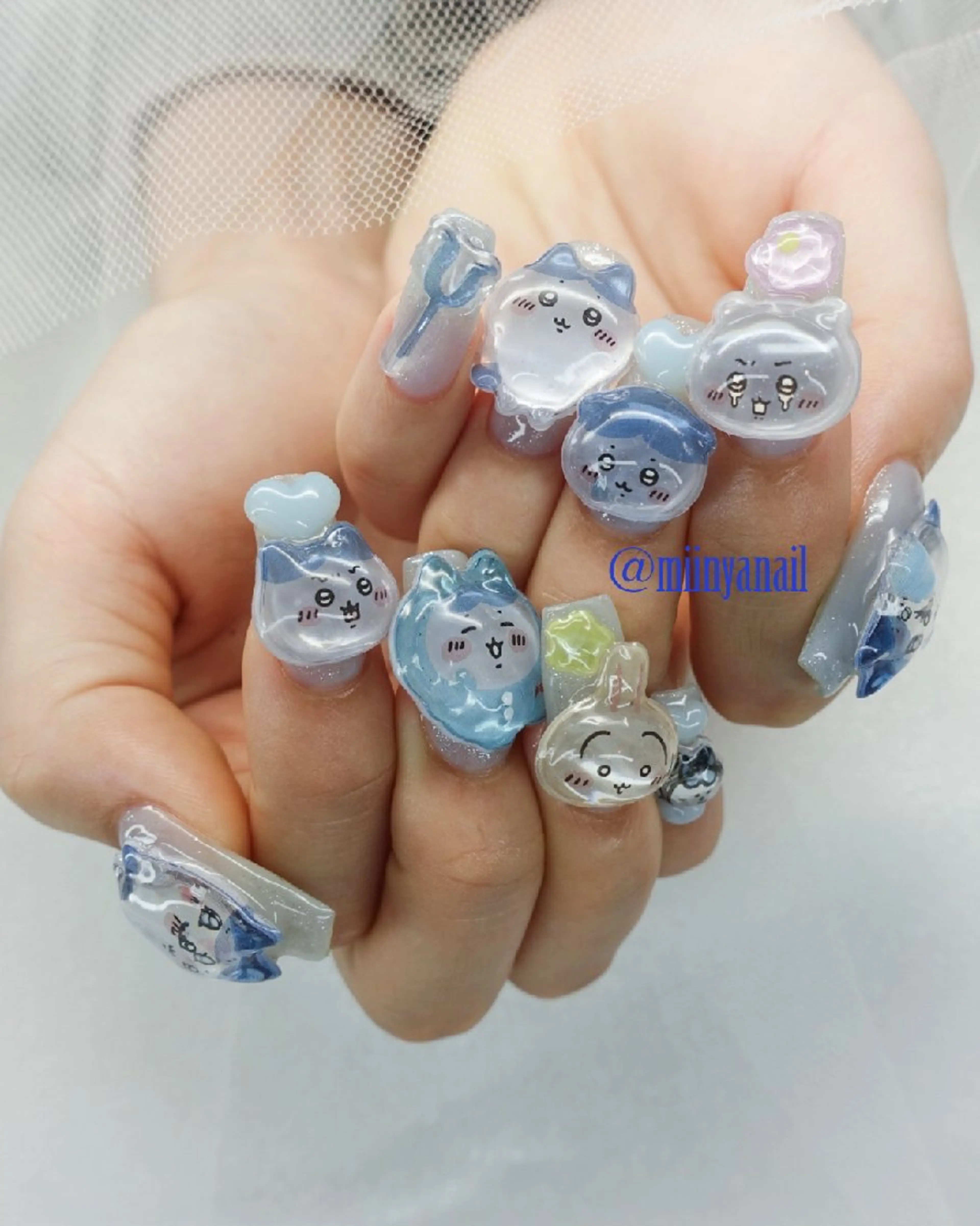 ネイル 持ち込み miinyanail ミーニャネイルのネイルデザイン