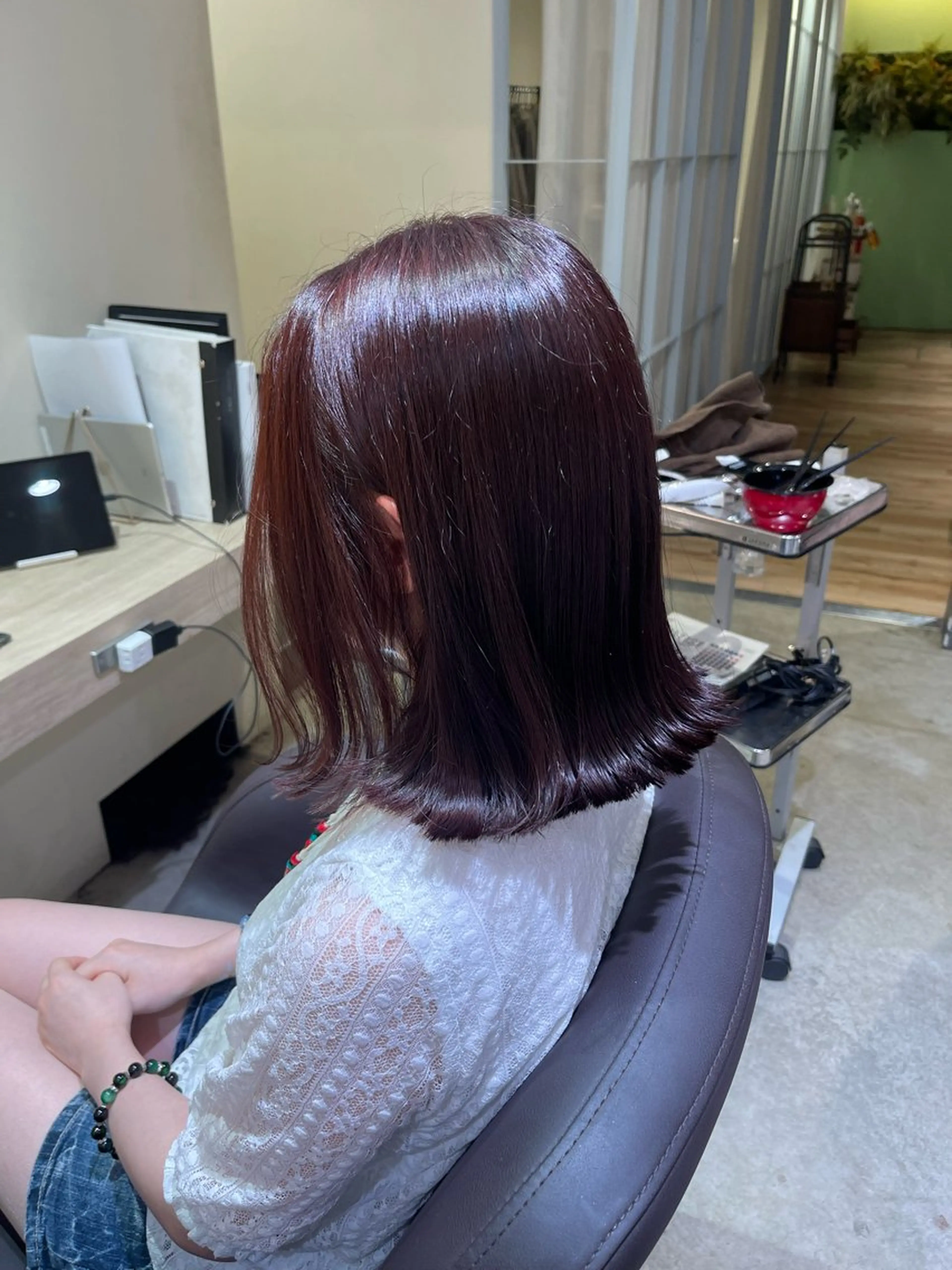 ミディアム ヘアカラー ショート/ボブ ショウゴのヘアスタイル