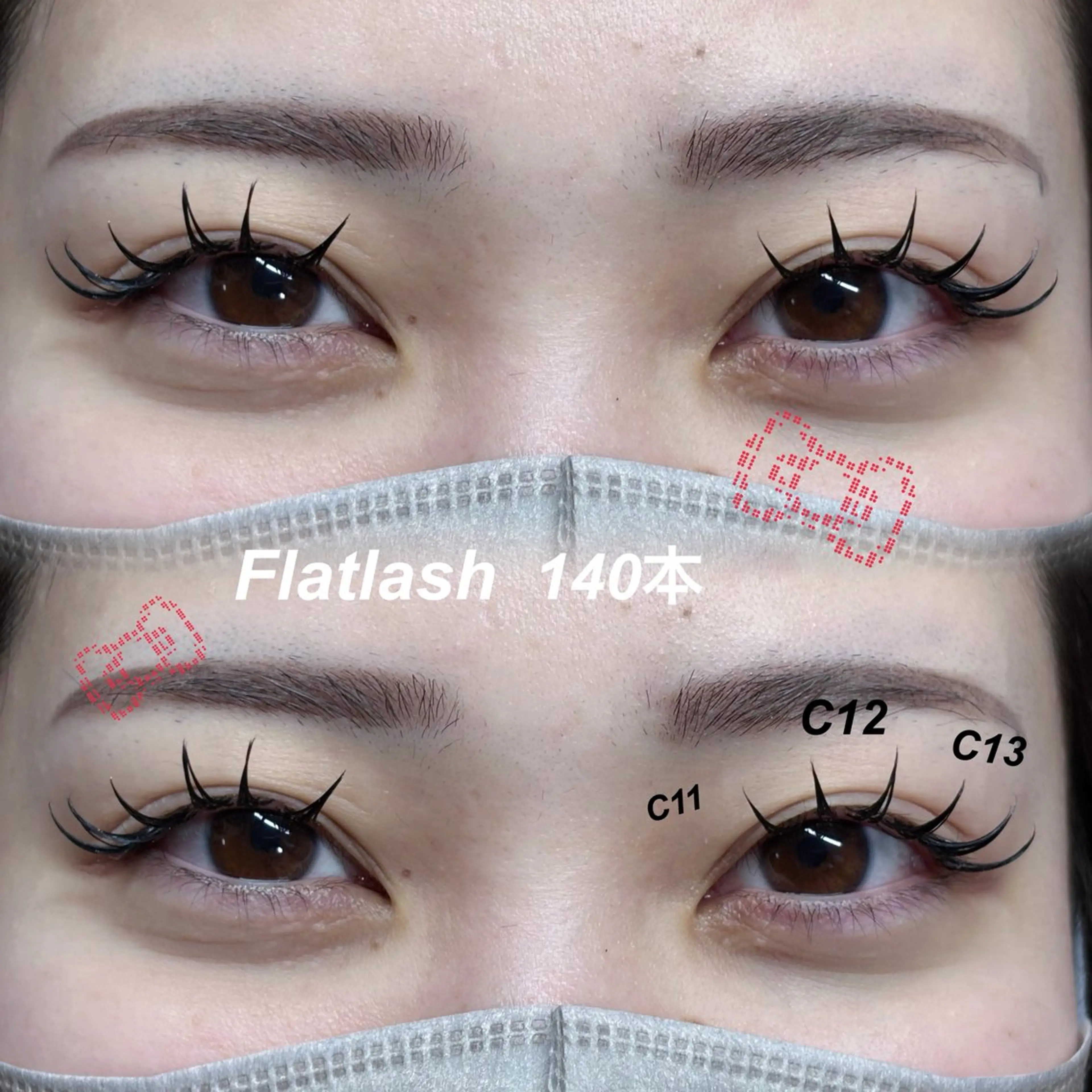 マツエク・マツパ マツエク Stella🫧 Nanamiのマツエク・マツパデザイン