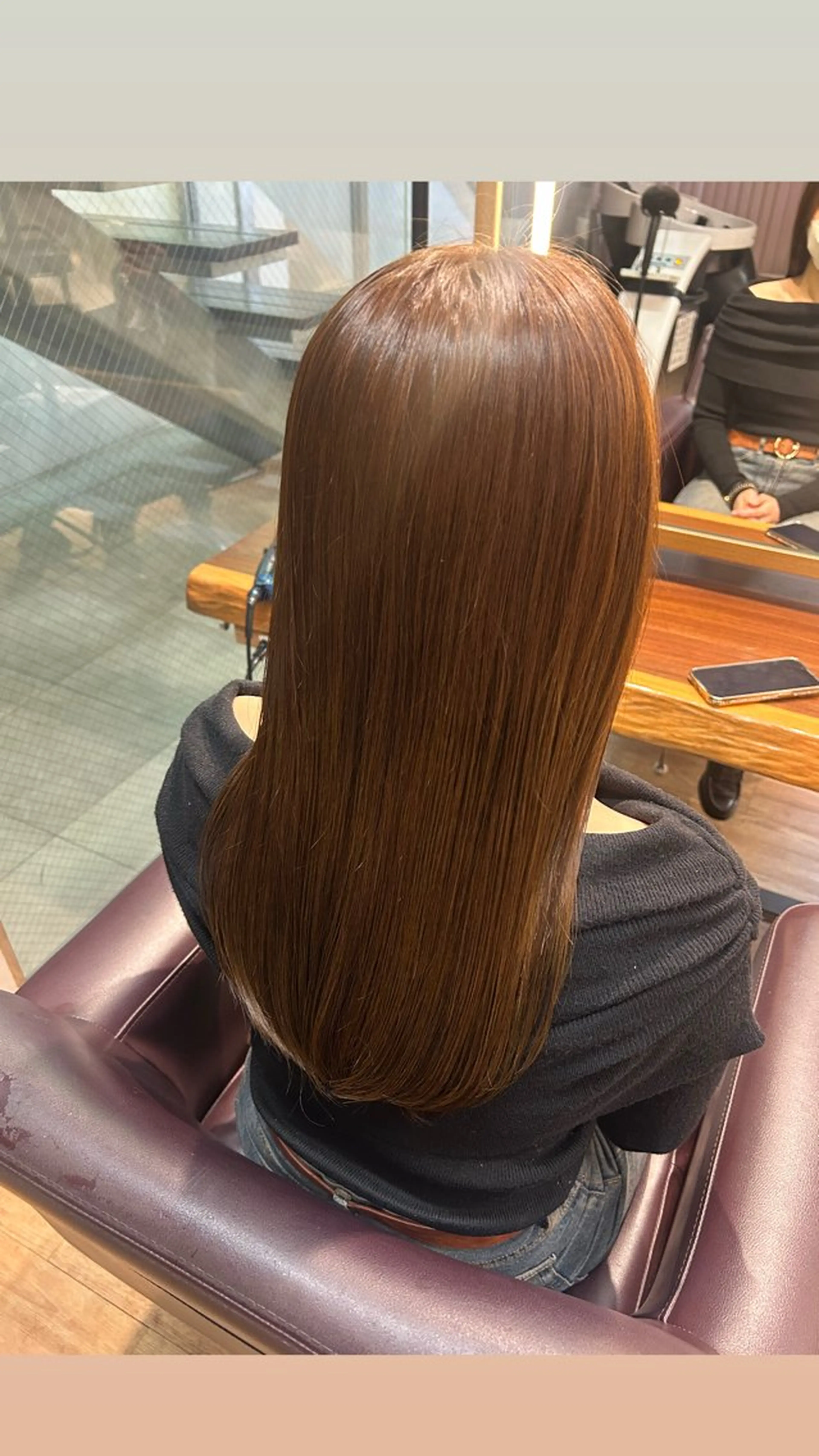 ロング カット ヘアカラー パーマ 縮毛矯正 トリートメント 艶カラー🌸アレンジ 🌹Sally🕊️のその他イメージ