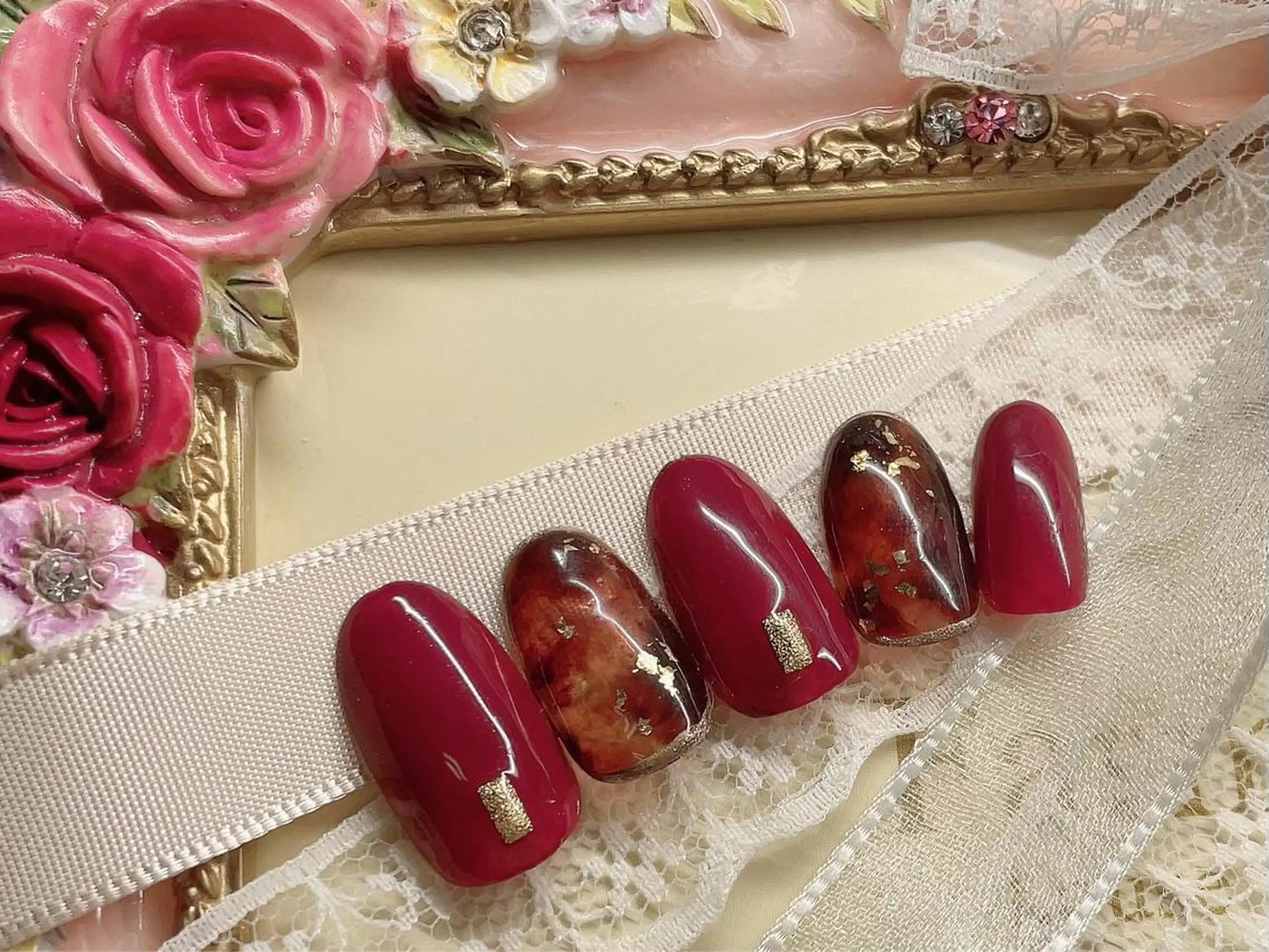 ネイル 芦辺 香奈のネイルデザイン