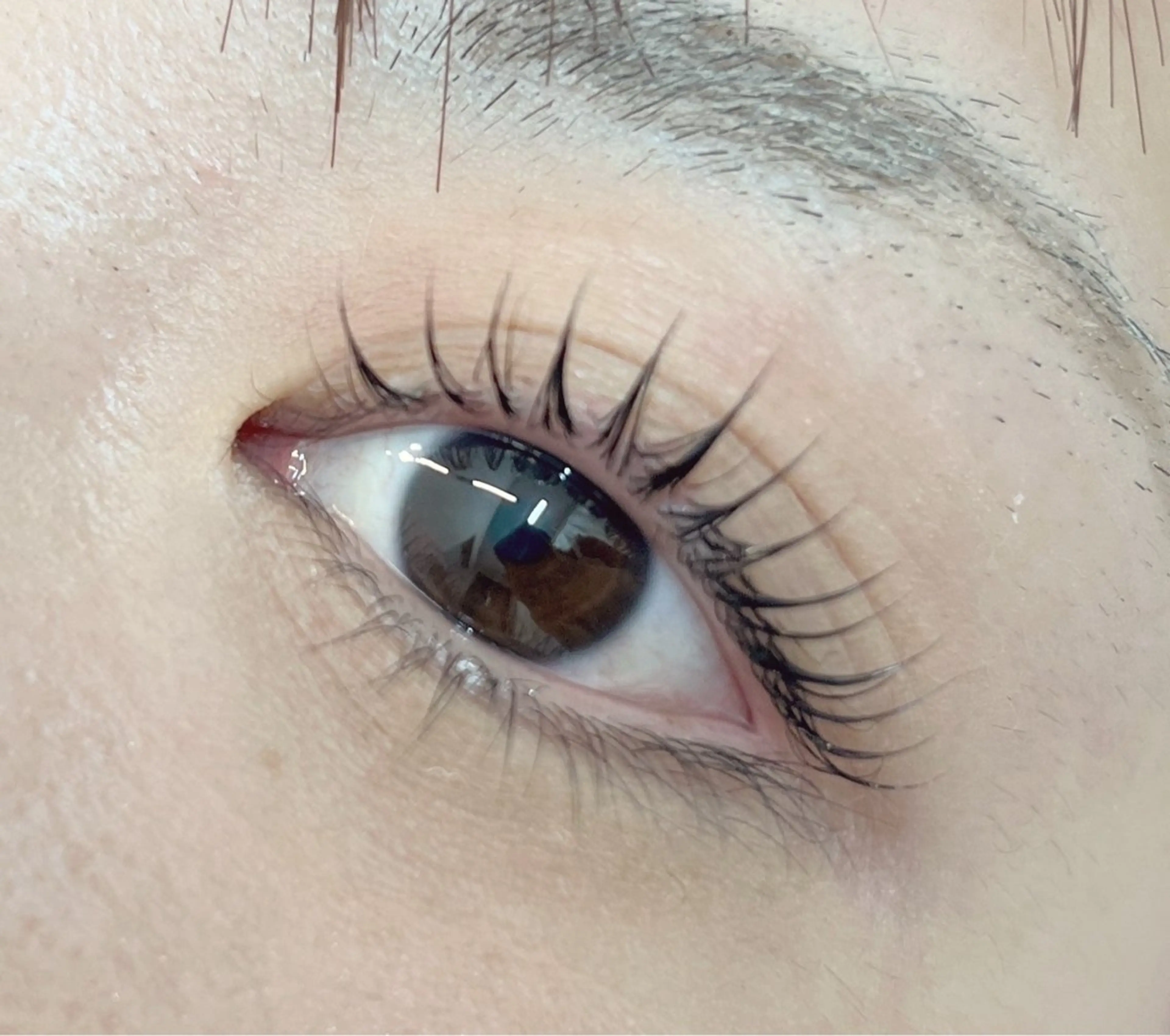 【オフ対応不可】　韓国風束感パーマ上下の写真