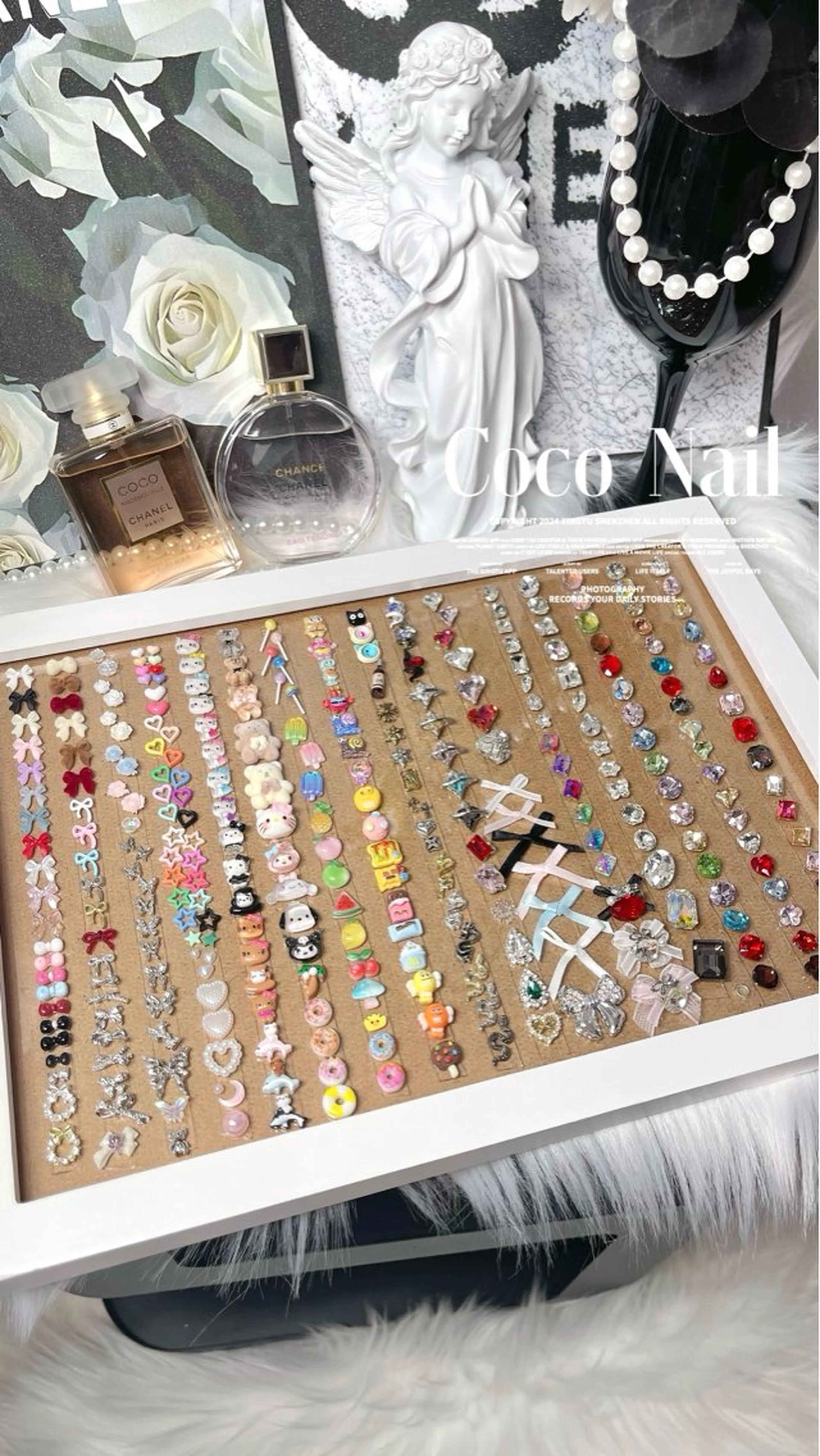 ネイル ストーンネイル Nail Studio 331のネイルデザイン