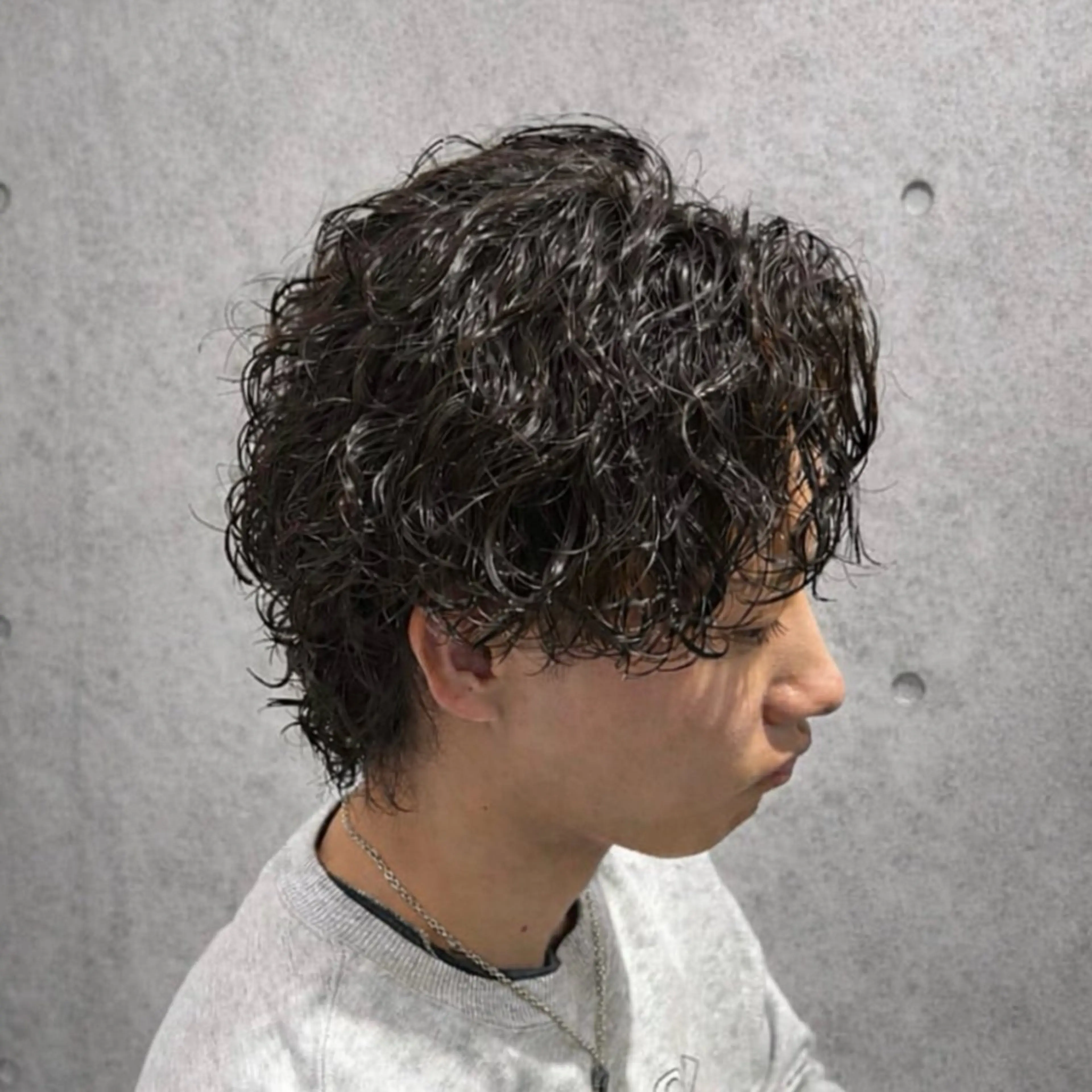 メンズ カット パーマ メンズ特化/ツイスパ /波巻き/大塩恭平のヘアスタイル