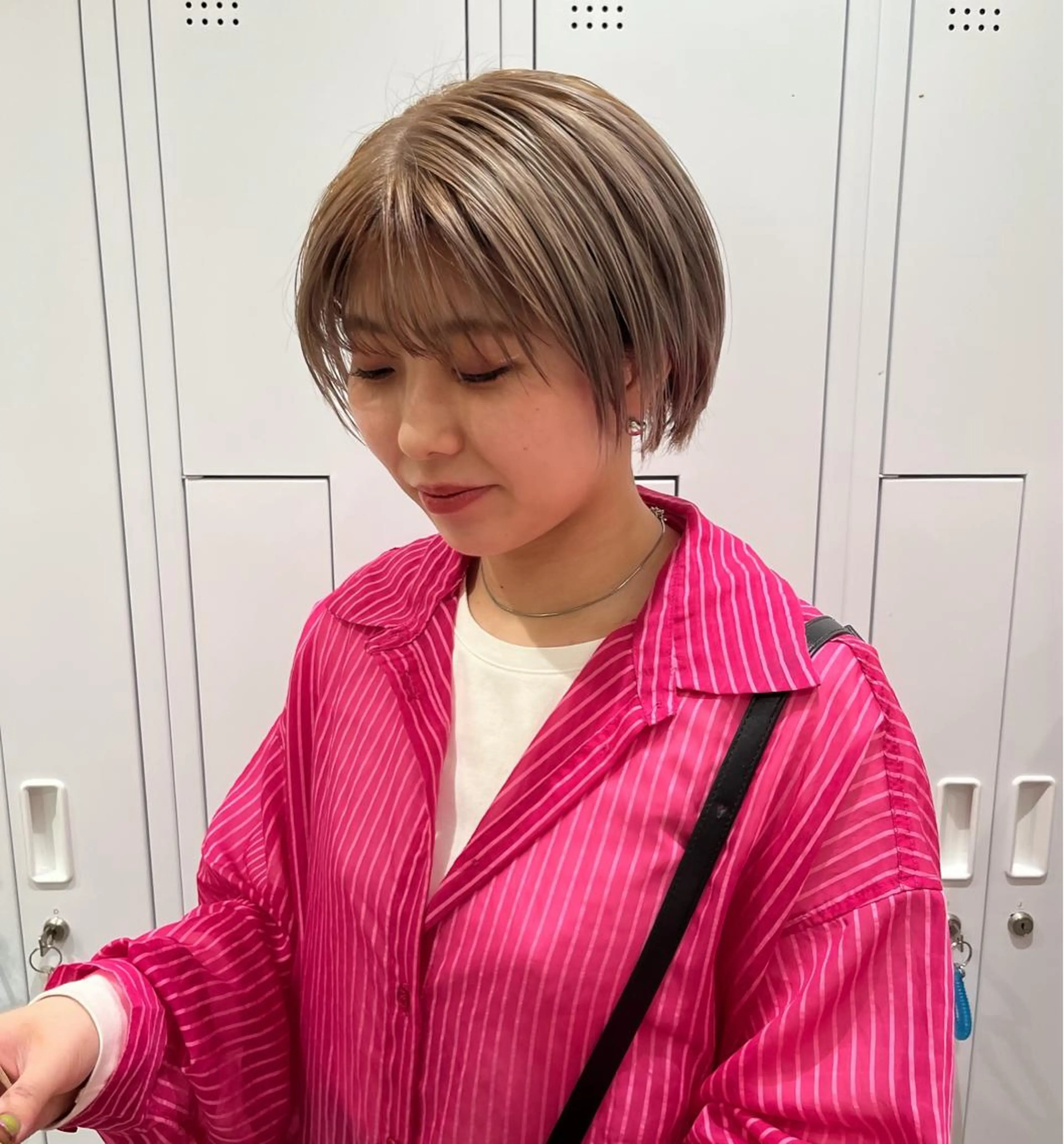 カラー ヘアカラー 河原 楓樹のヘアスタイル