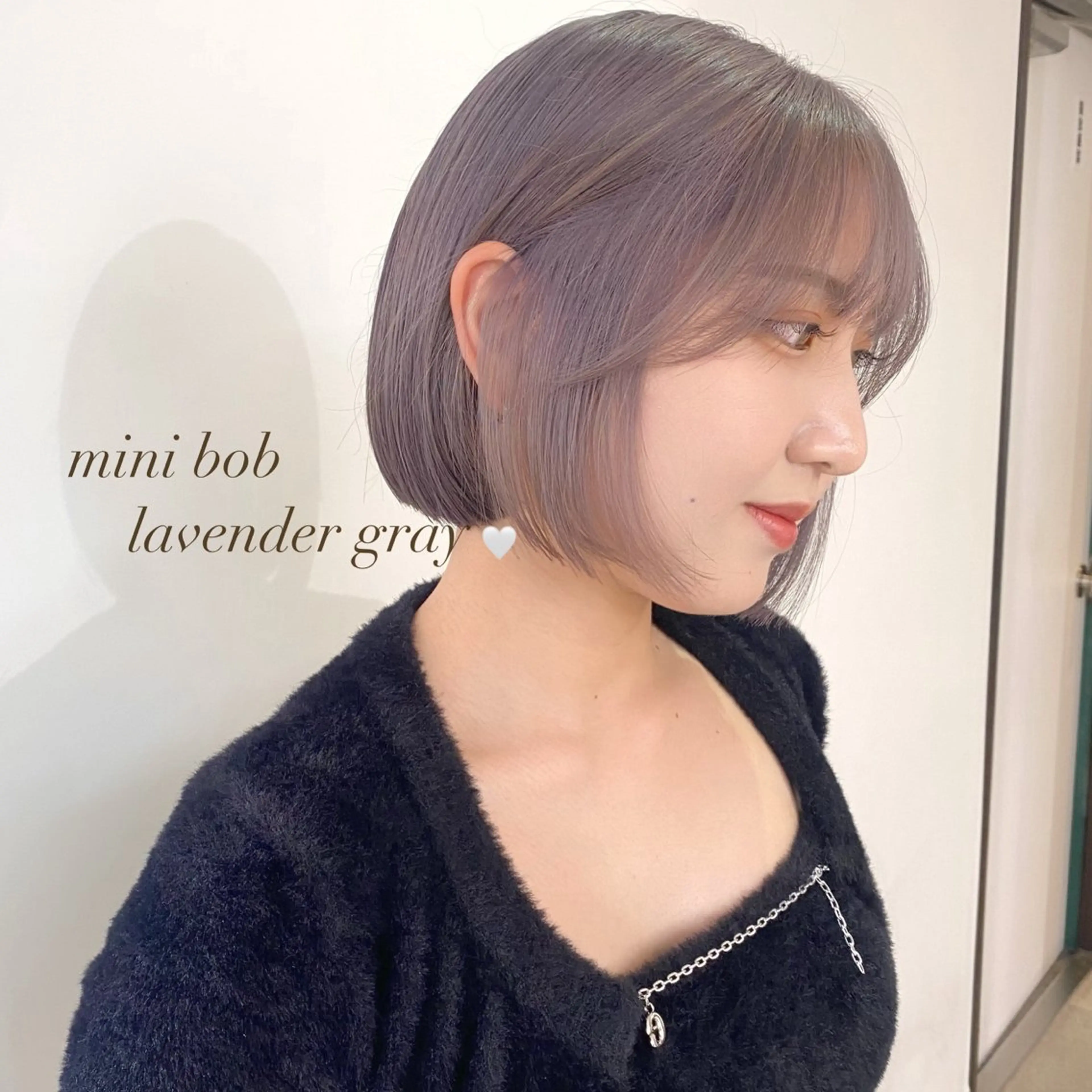 ミディアム カラー 切りっぱなしボブ ショートボブ ボブレイヤー ボブ 顔まわりレイヤー mizuki/ピンク ベージュ.レイヤーのヘアスタイル