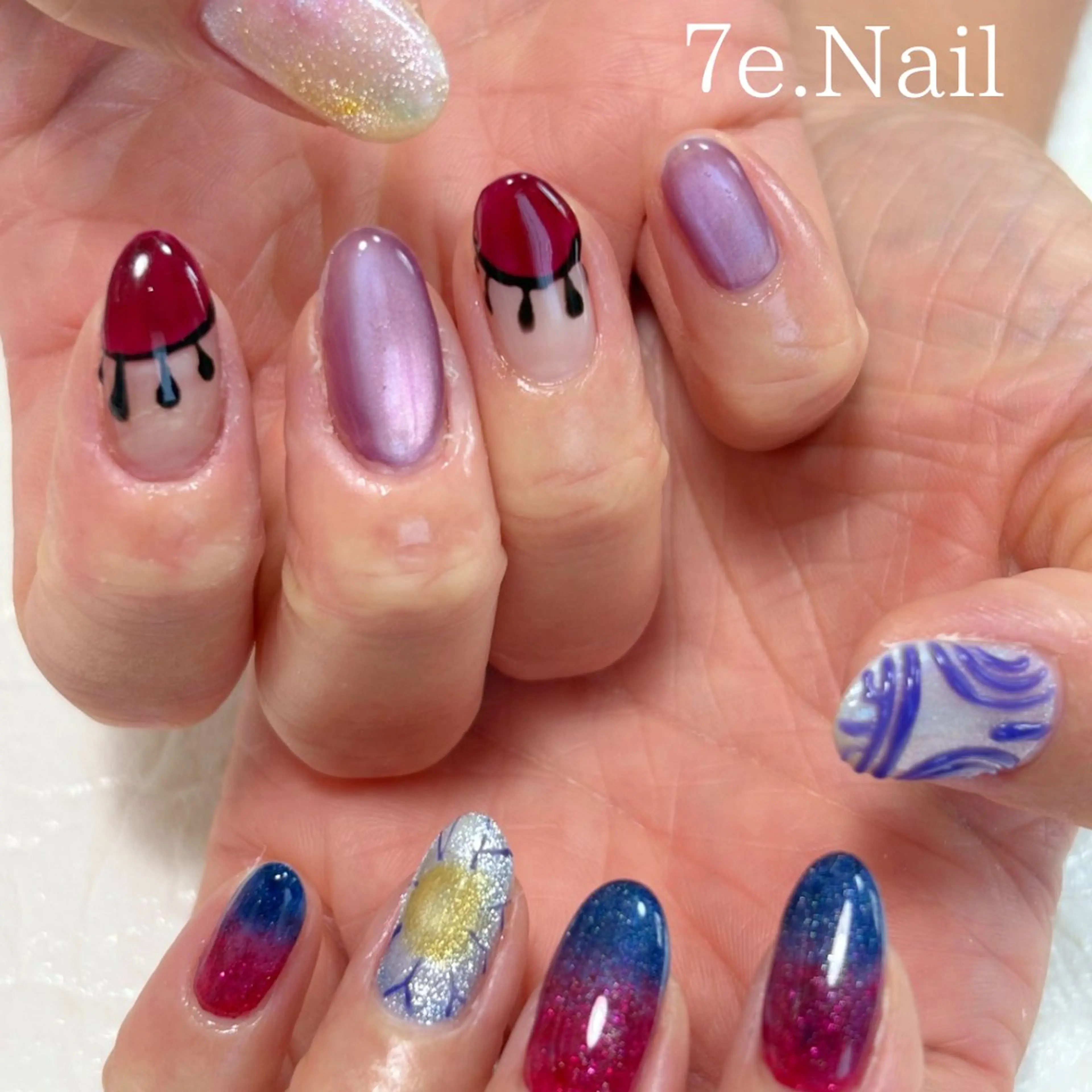 ネイル 7e. Nailのネイルデザイン