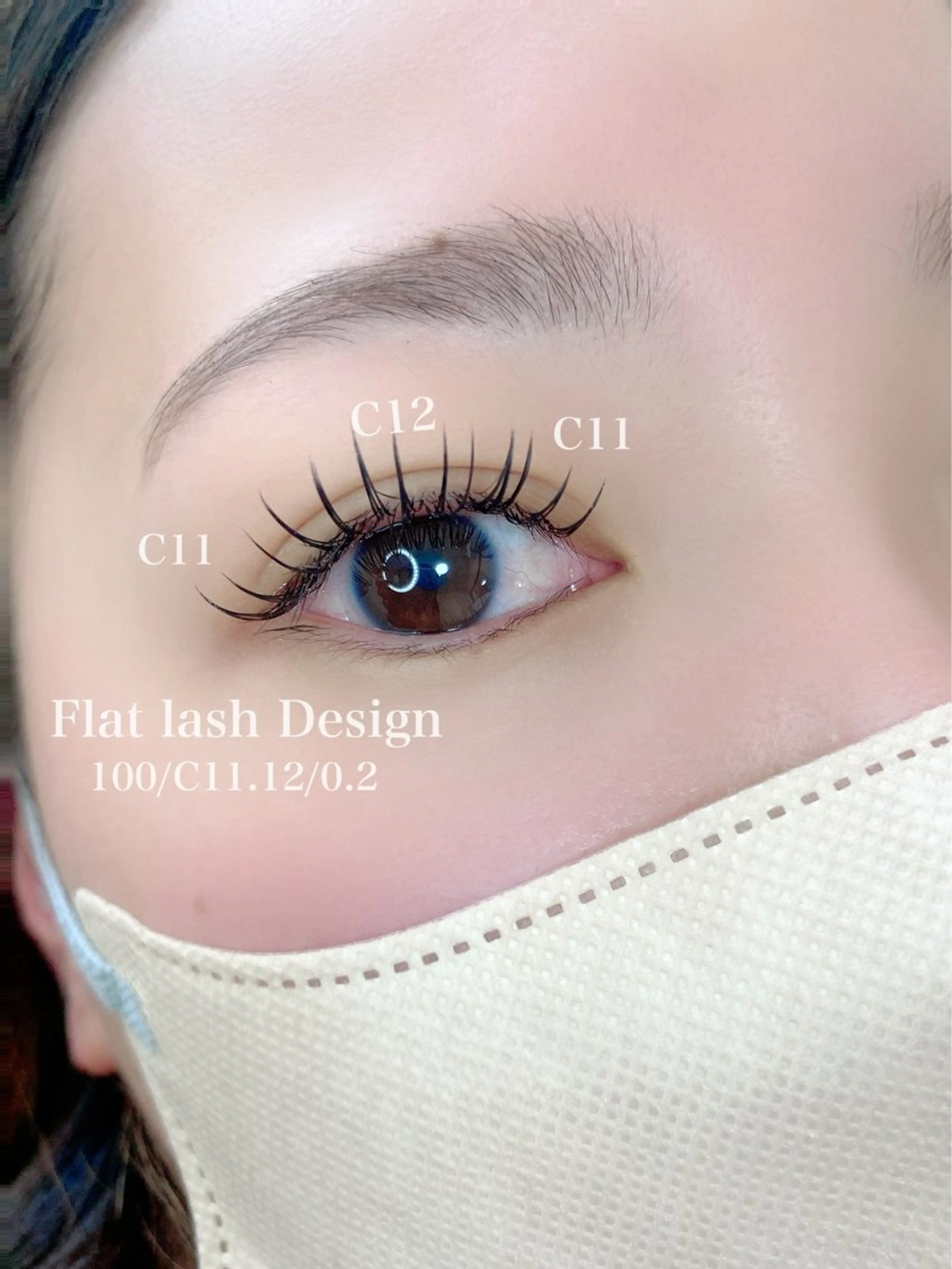 マツエク・マツパ マツエク vif mikuのマツエク・マツパデザイン