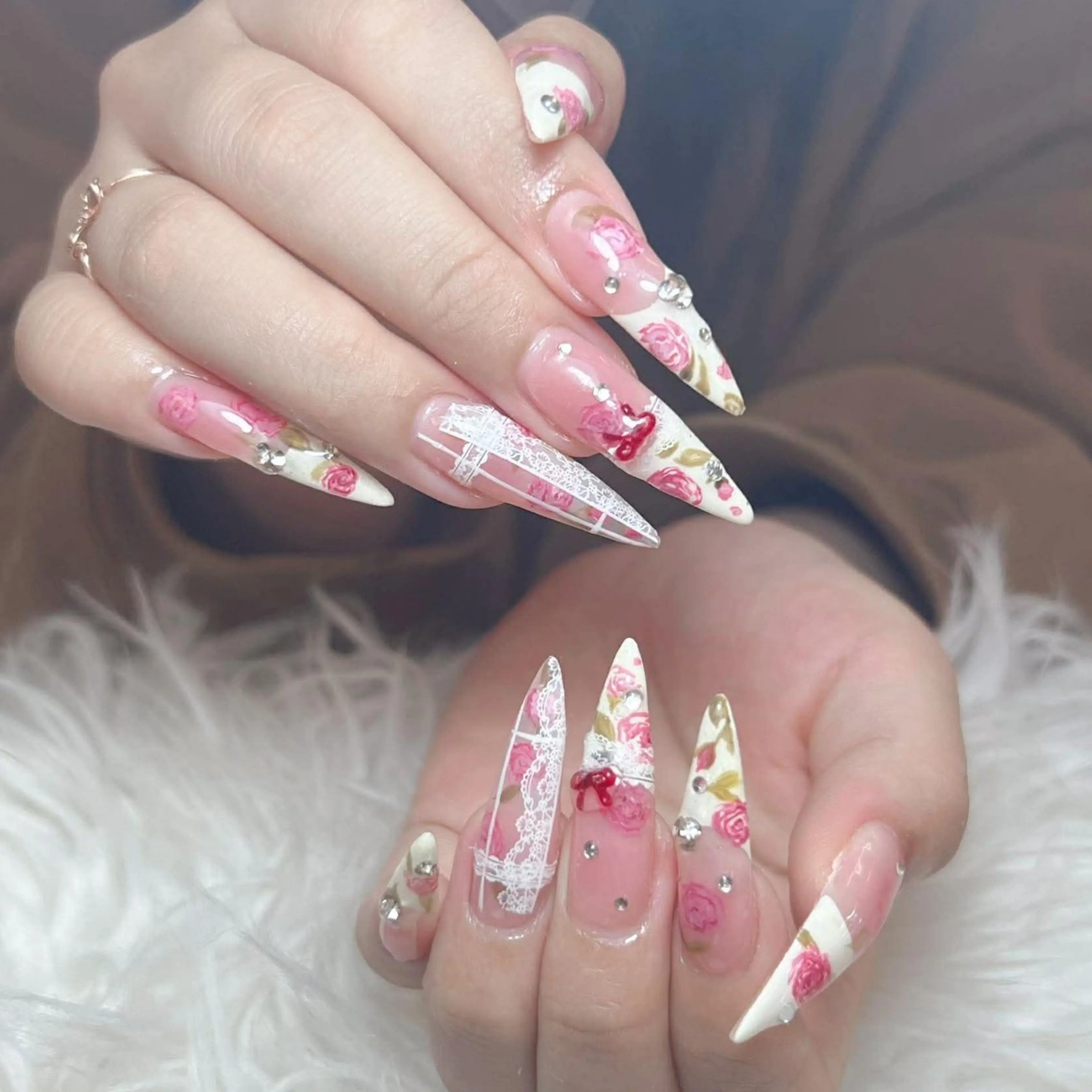 ネイル ハンドネイル ハンドケア Anh Nail 歌舞伎町のネイルデザイン