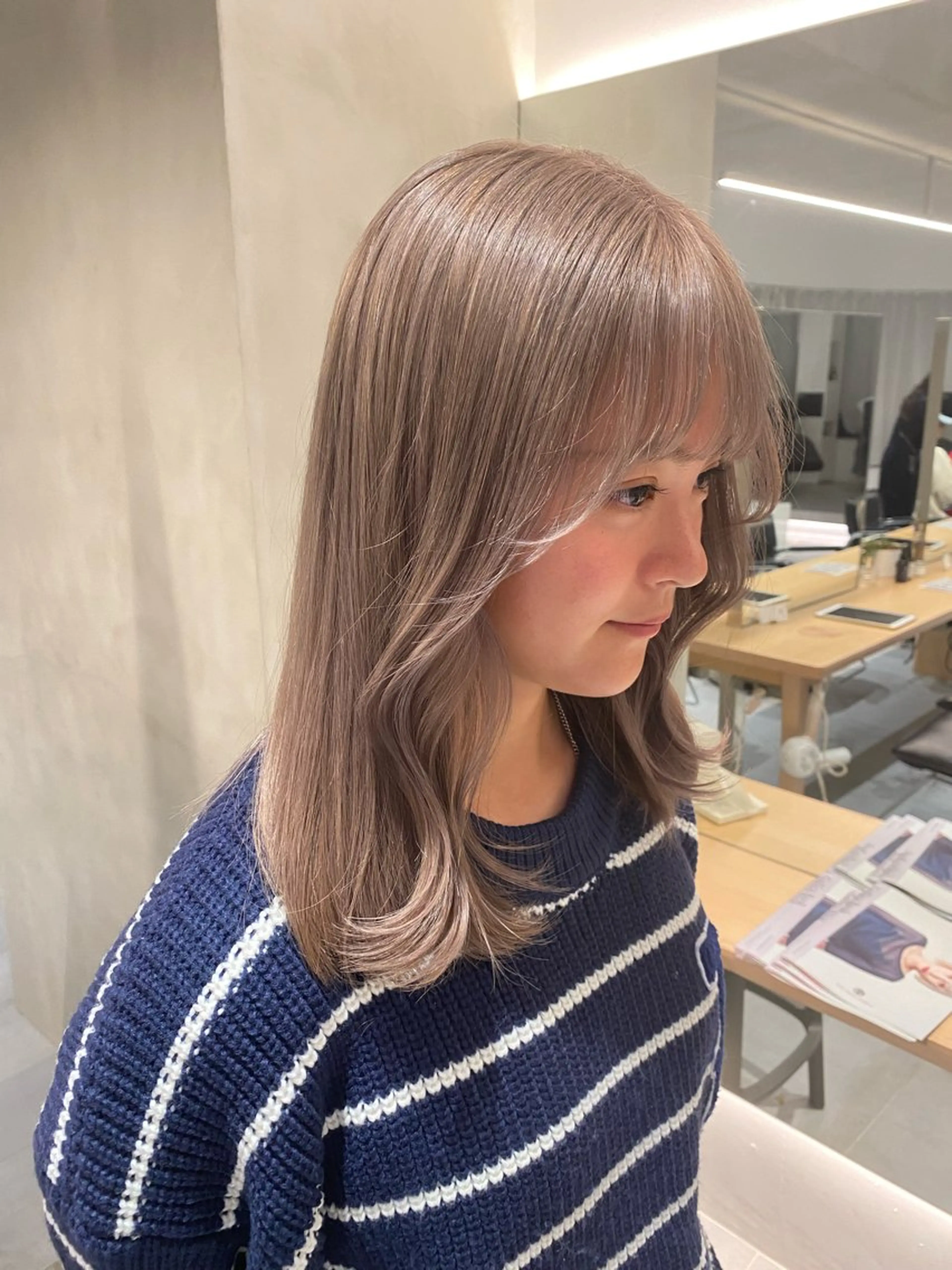 ロング カラー 似合わせレイヤー✨️ RIEのヘアスタイル