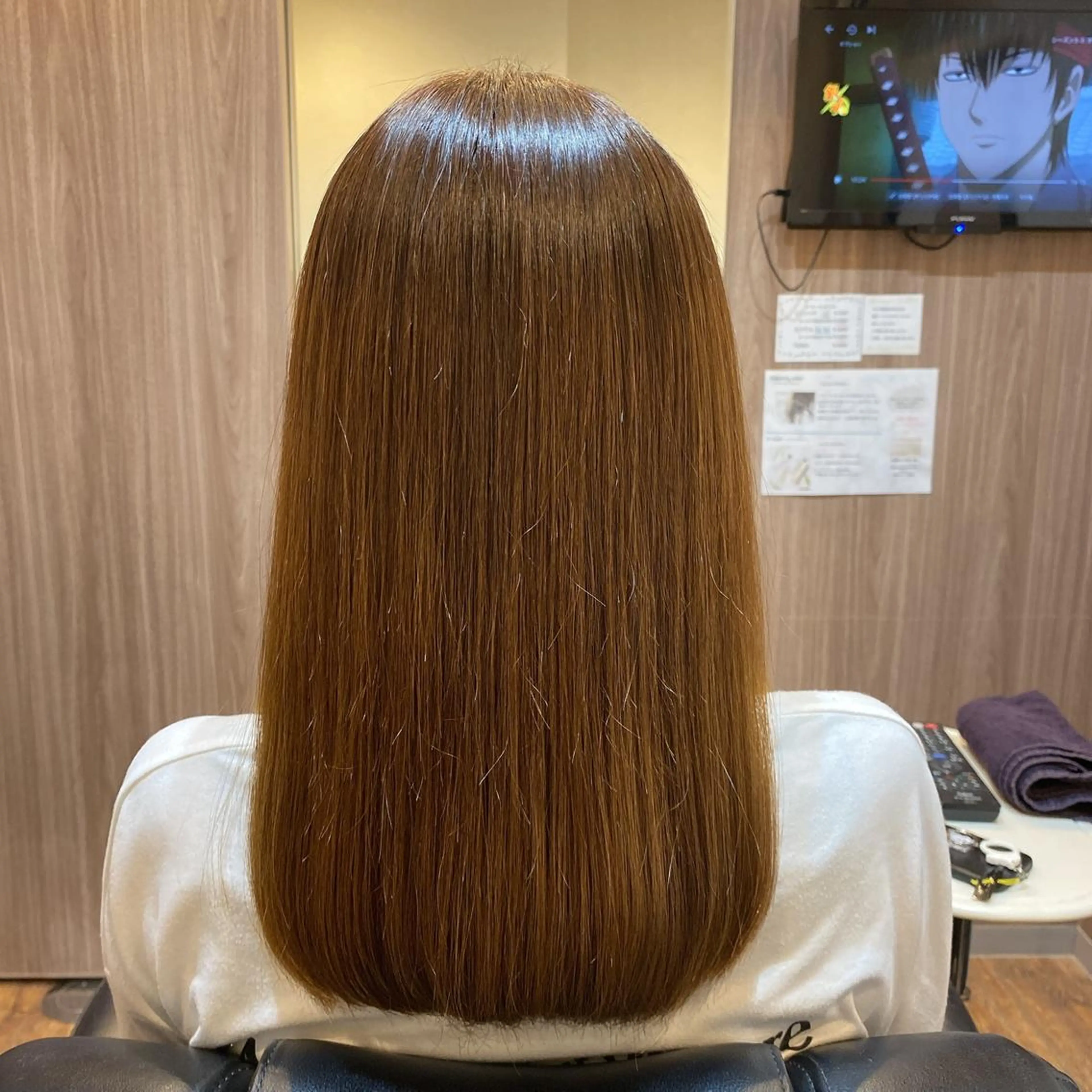 カット×縮毛矯正×ナノバブルの写真