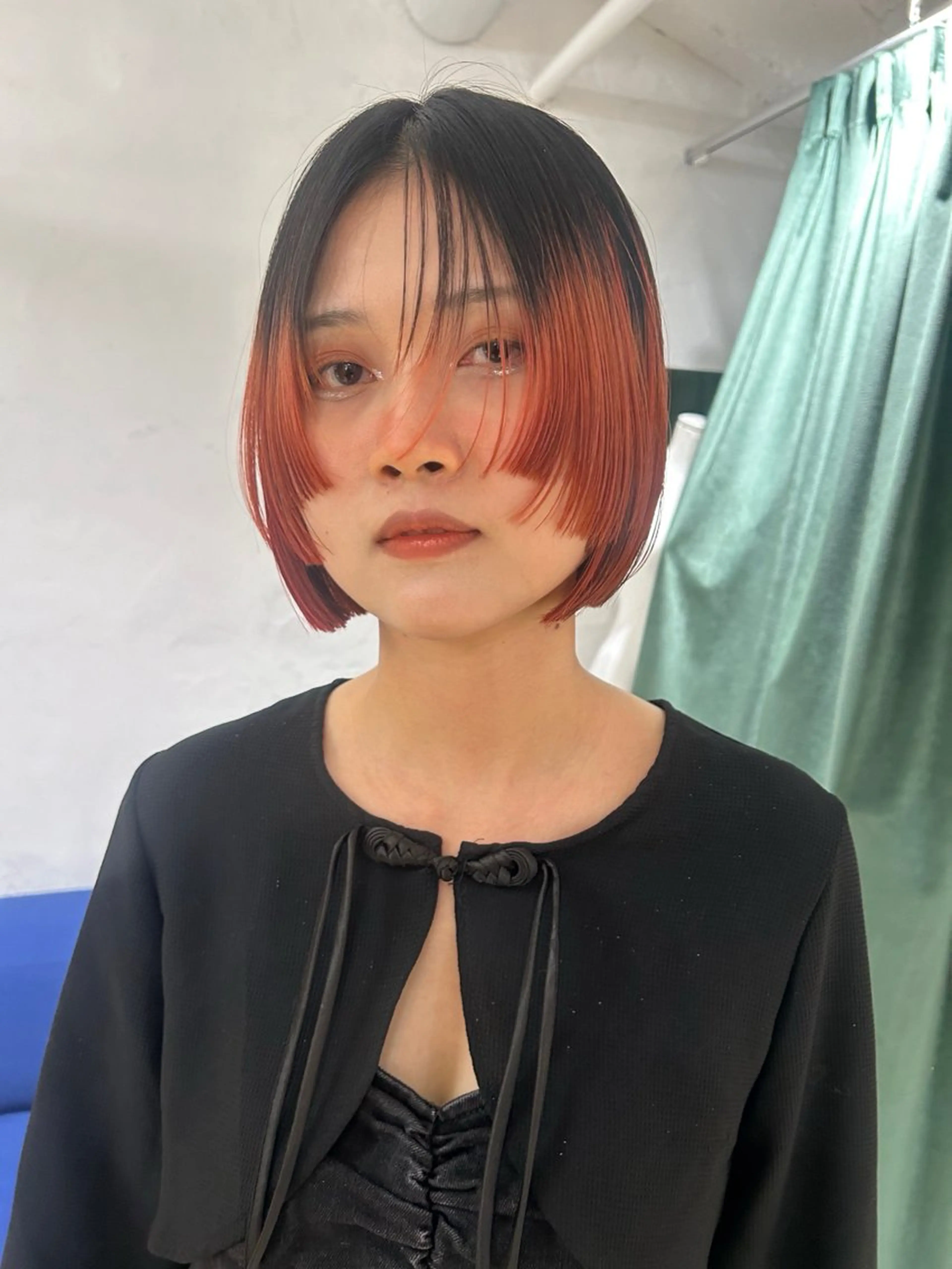 ショート カラー カット ヘアカラー トリートメント 心斎橋/レイヤー/ ブリーチ/モエのヘアスタイル