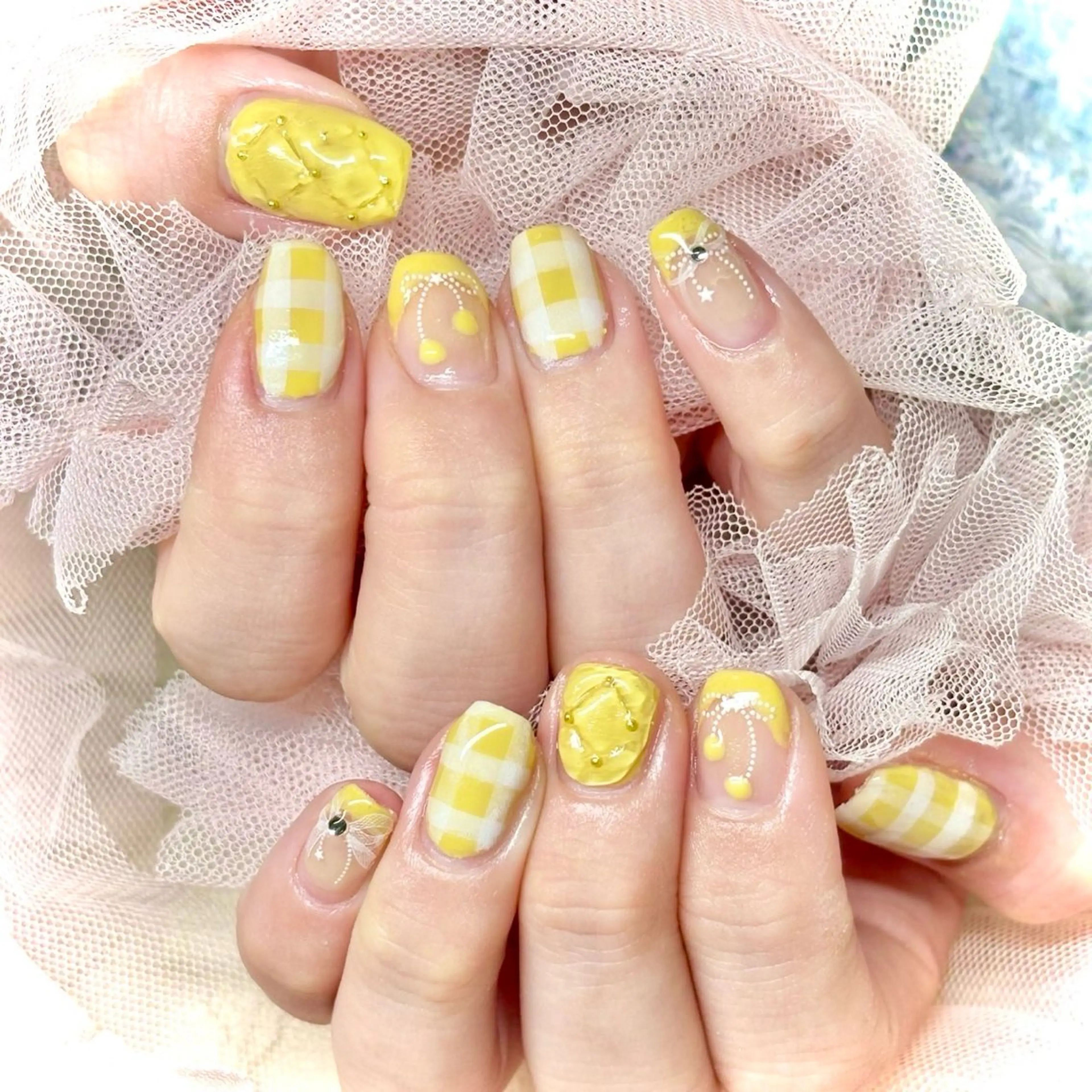 ネイル 韓国ネイル ワンホンネイル miminon 自宅ネイルサロンのネイルデザイン