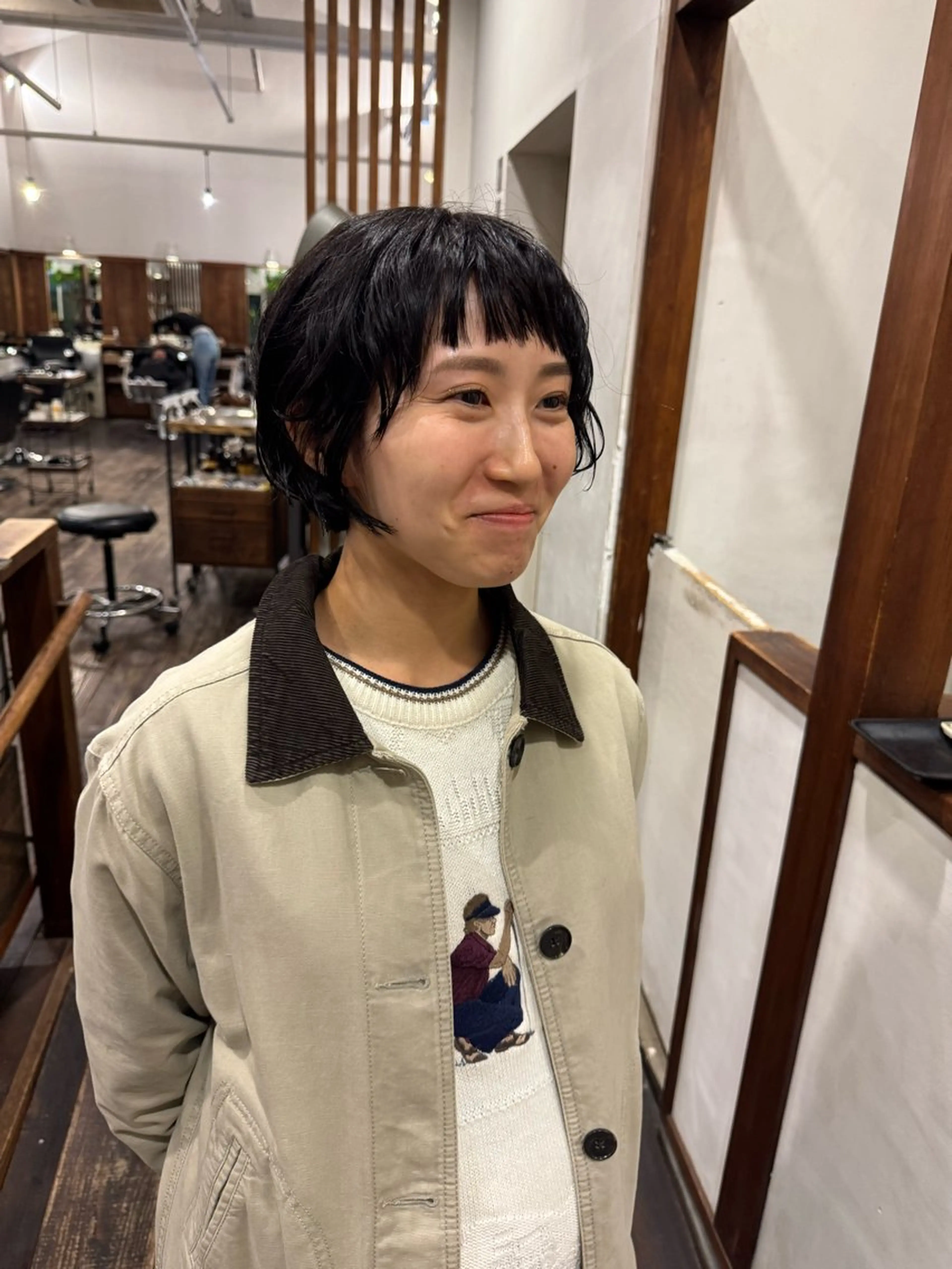 ショート カラー カット ヘアカラー MOK大阪梅田店 Asahiのヘアスタイル