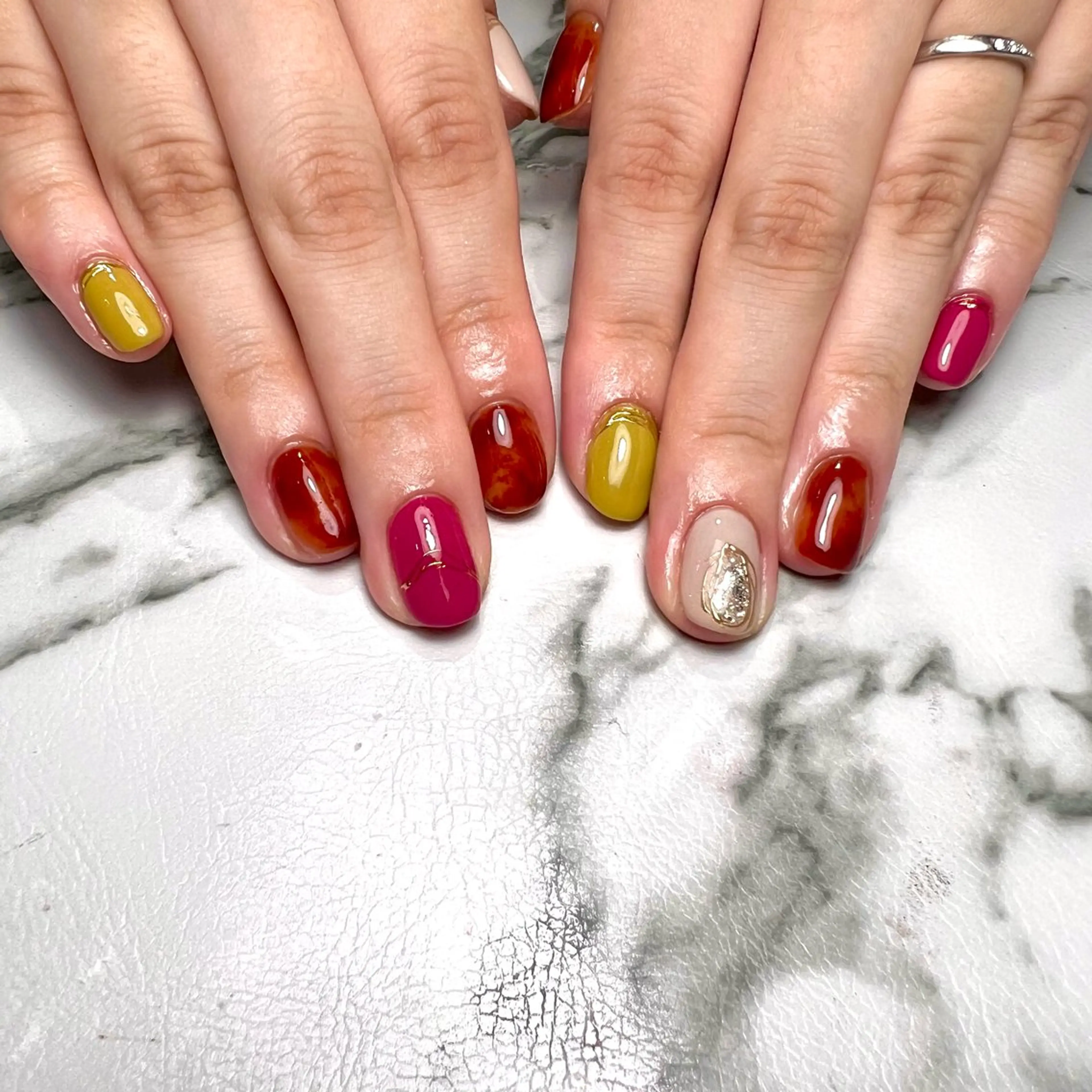 ネイル 中野 優香のネイルデザイン