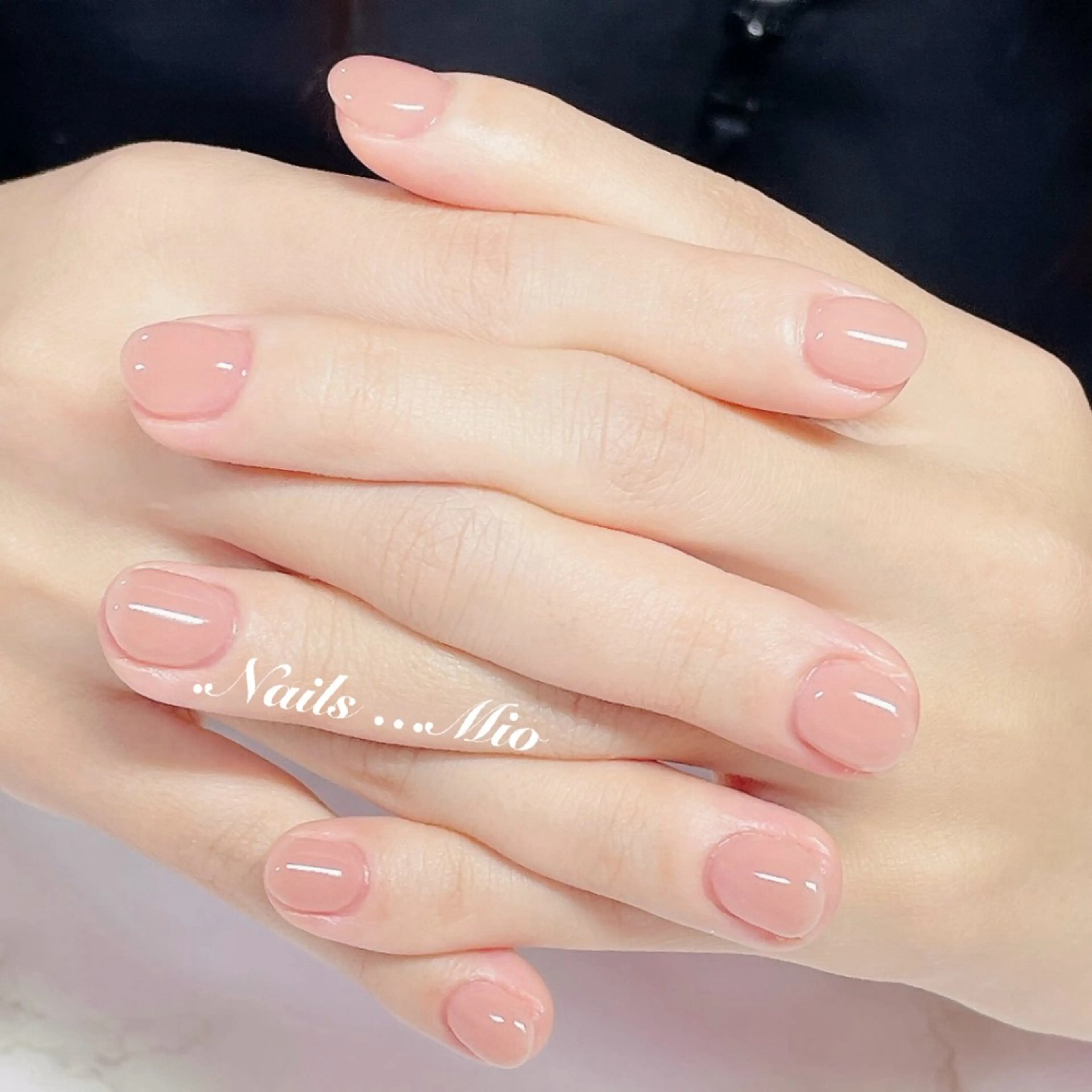 ネイル ジェルネイル ワンカラーネイル .Nails Mio 赤羽西ネイルサロンのネイルデザイン
