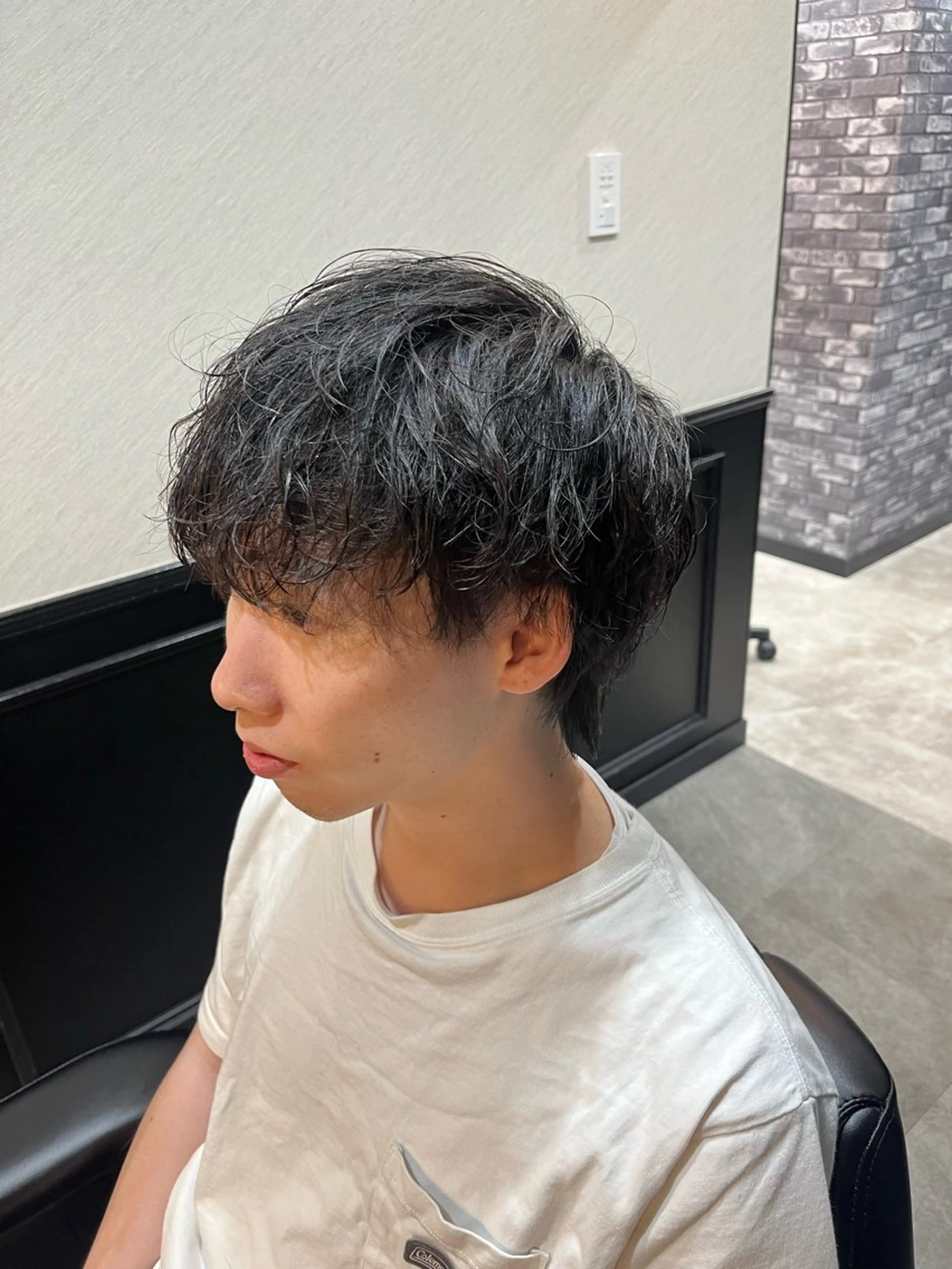 ミディアム パーマ メンズ littlenene /たちばなのヘアスタイル