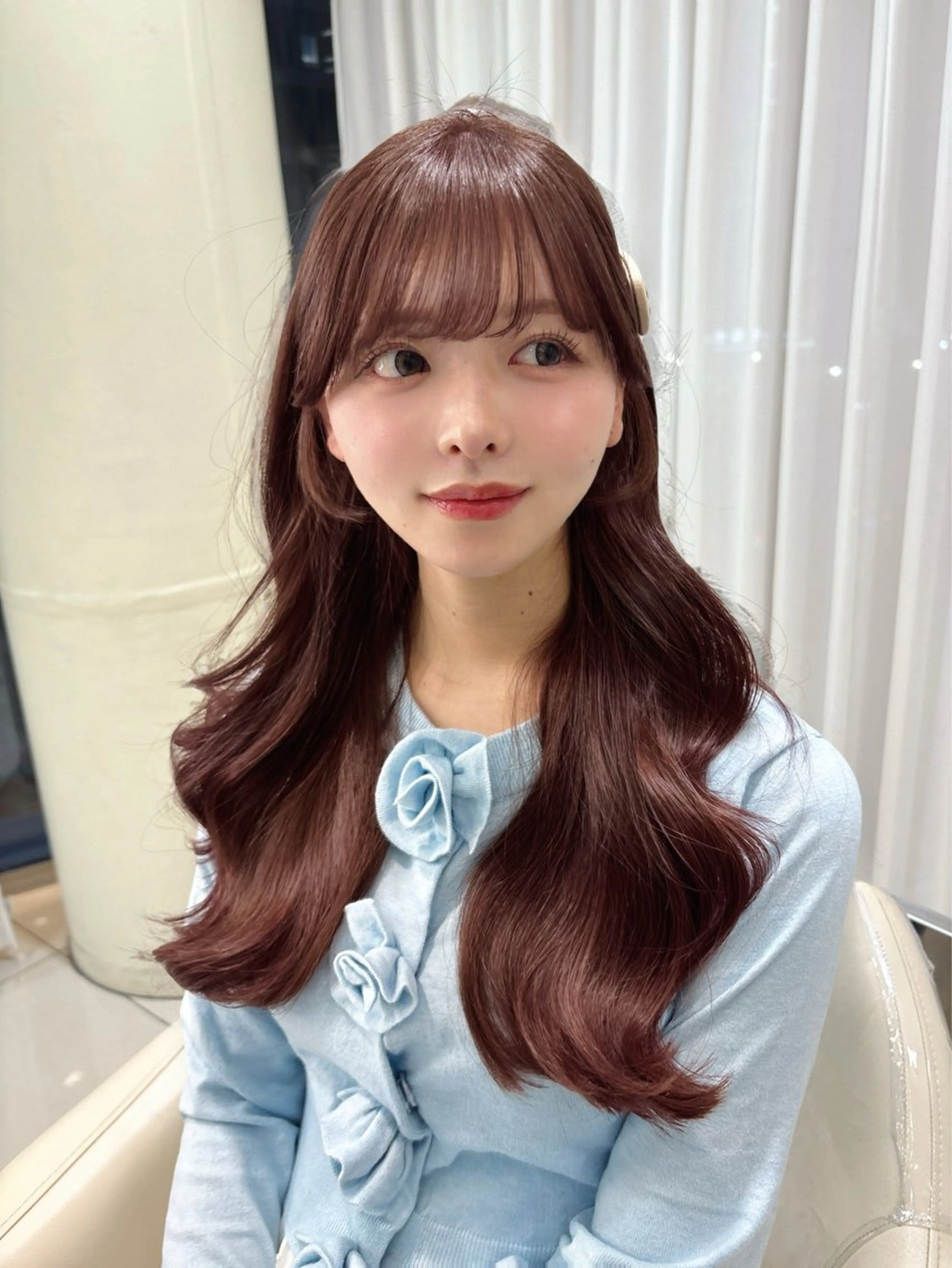 ロング カット ヘアカラー トリートメント ♡大人カワイイ hair♡徳井はやとのヘアスタイル