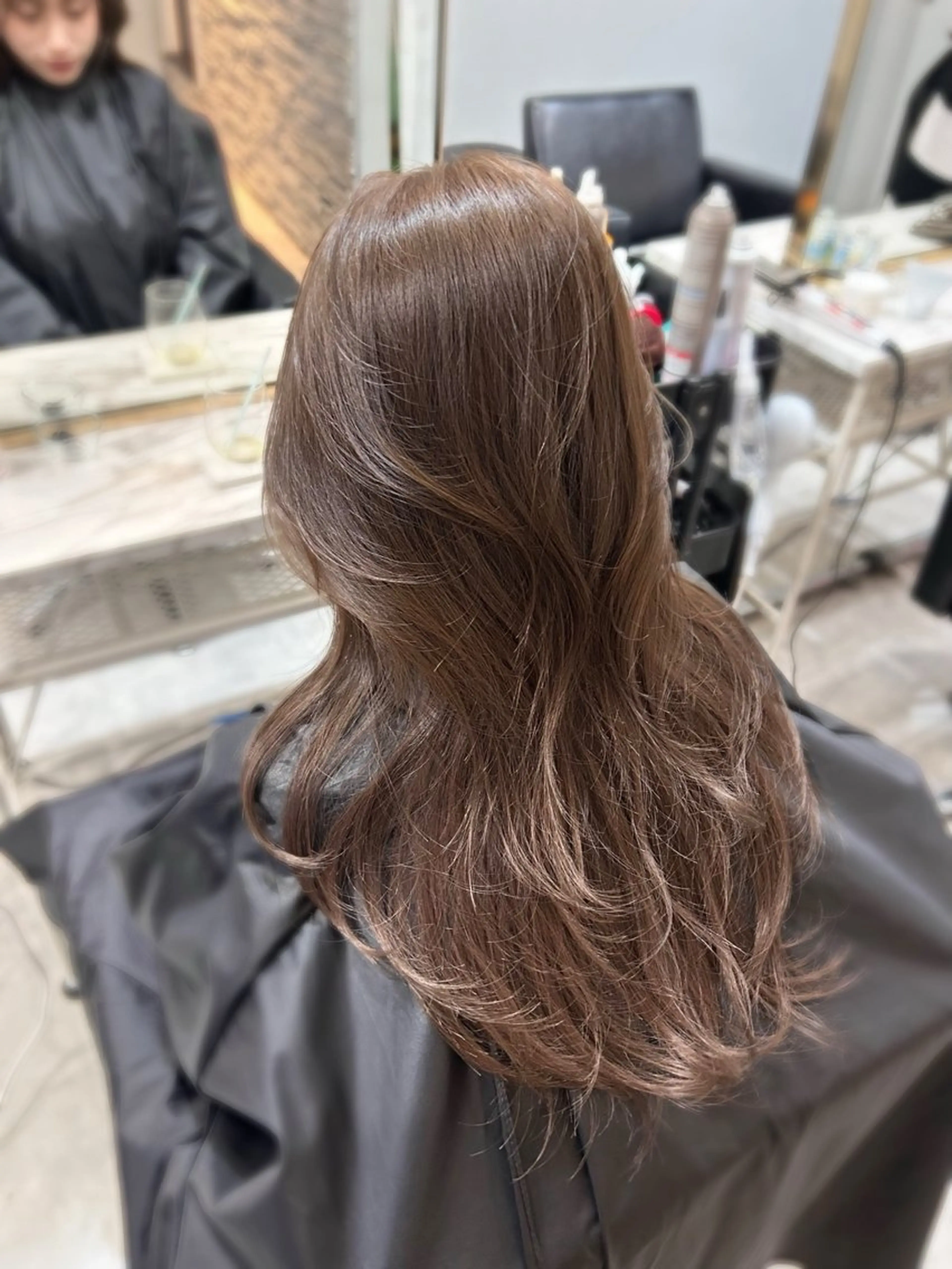 ロング カラー ヘアカラー トリートメント 💘大人可愛く💘 Natsuki❥❥❥のヘアスタイル