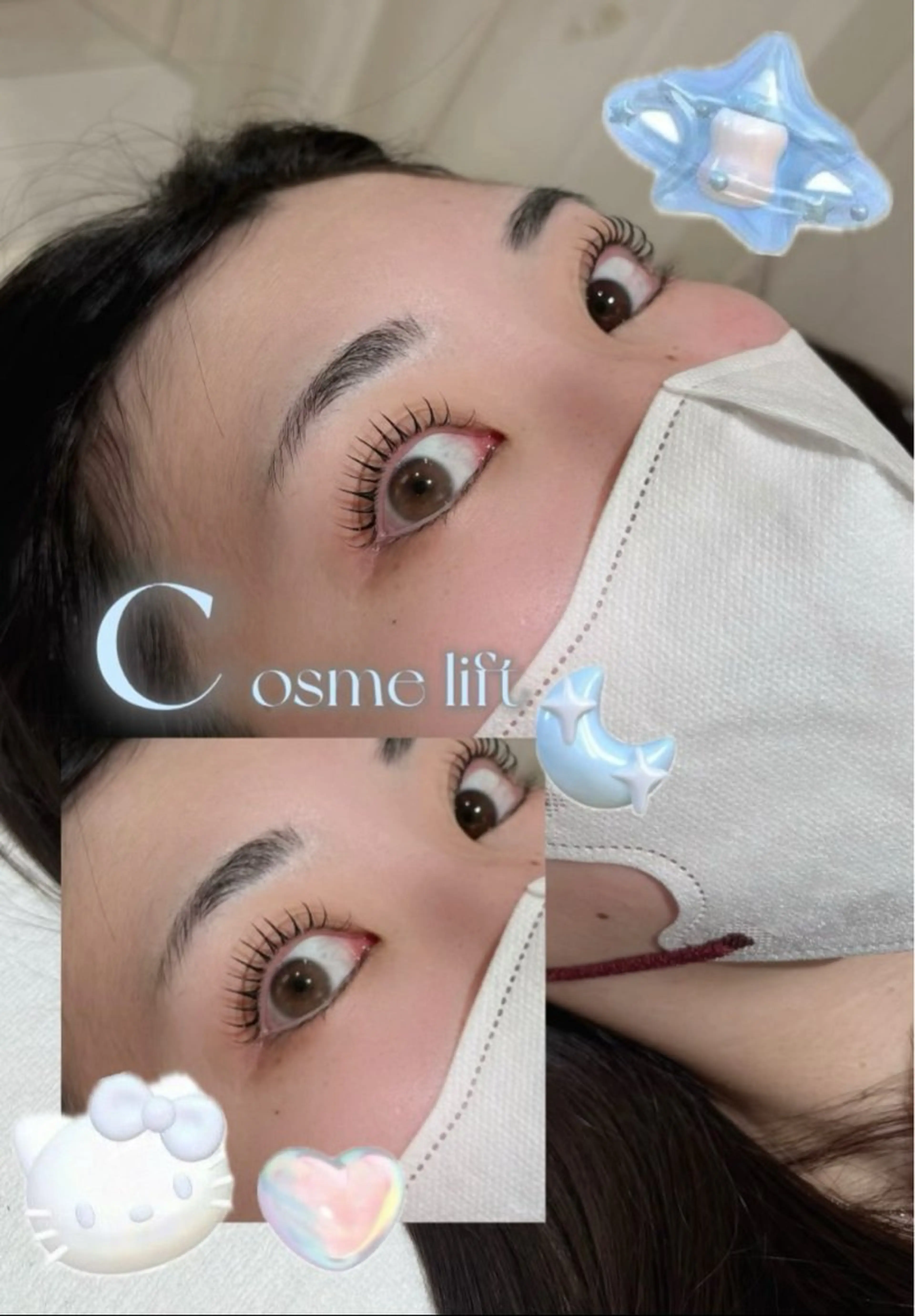 マツエク・マツパ ナチュラル 一重×まつ毛パーマ 〔lazo〕 solaの眉毛・アイブロウイメージ