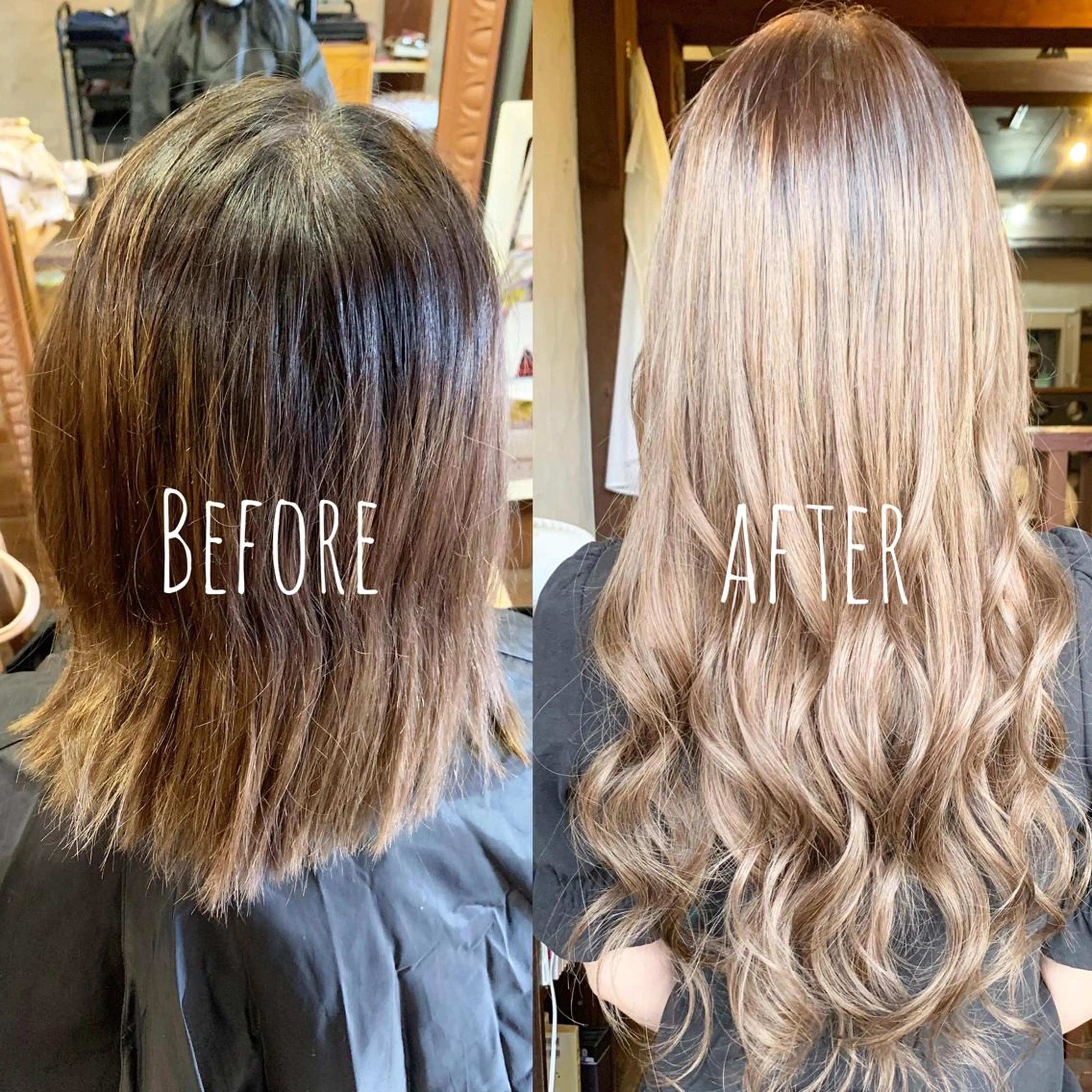 ロング シールエクステ エクステ カット エクステ ReHyd BEAUTÉ salon&store 心斎橋店所属・❤️MASAKO❤️ 🌸🩷エクステ🩷のヘアスタイル