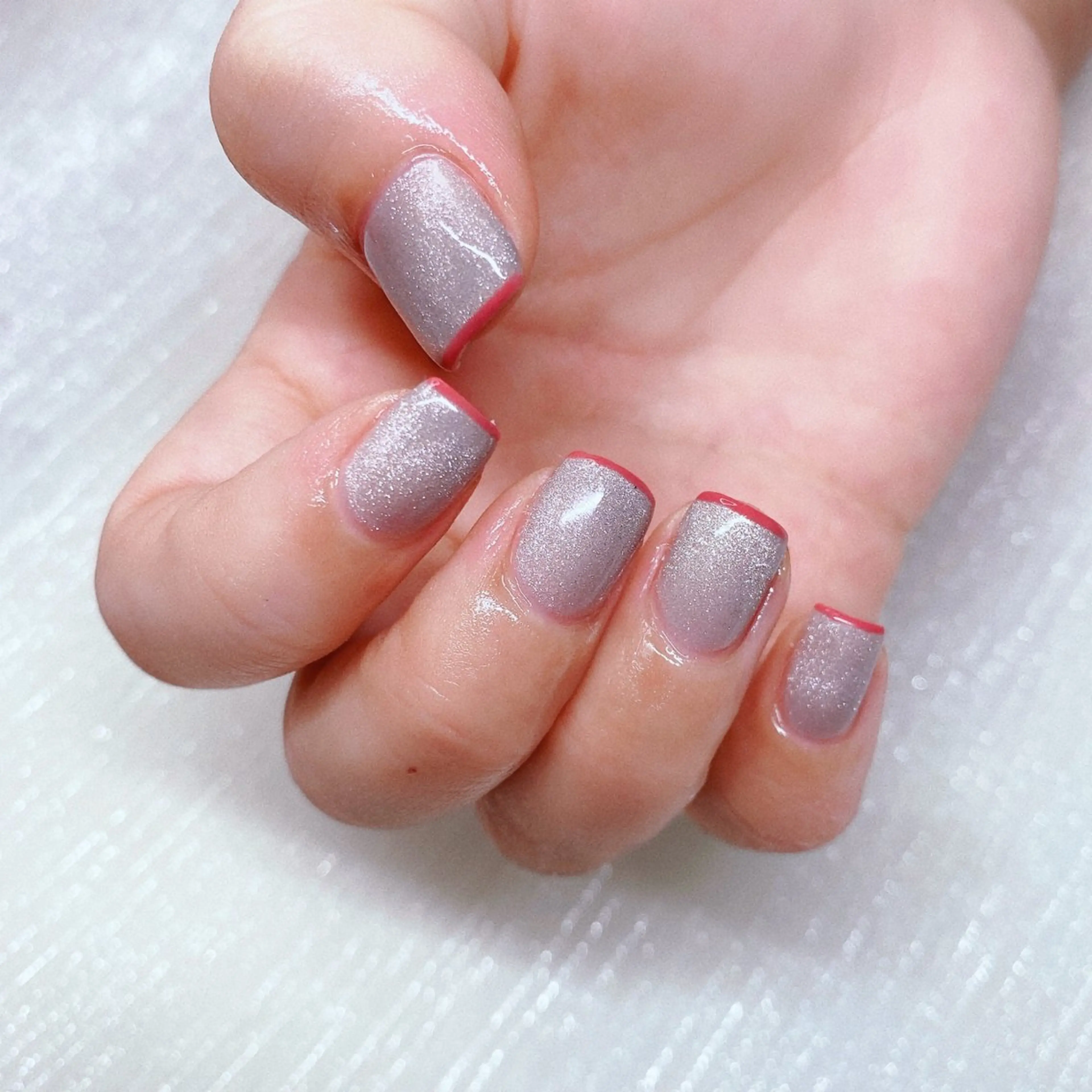 ネイル 長さ出し ハンドネイル Nailist suzuのネイルデザイン