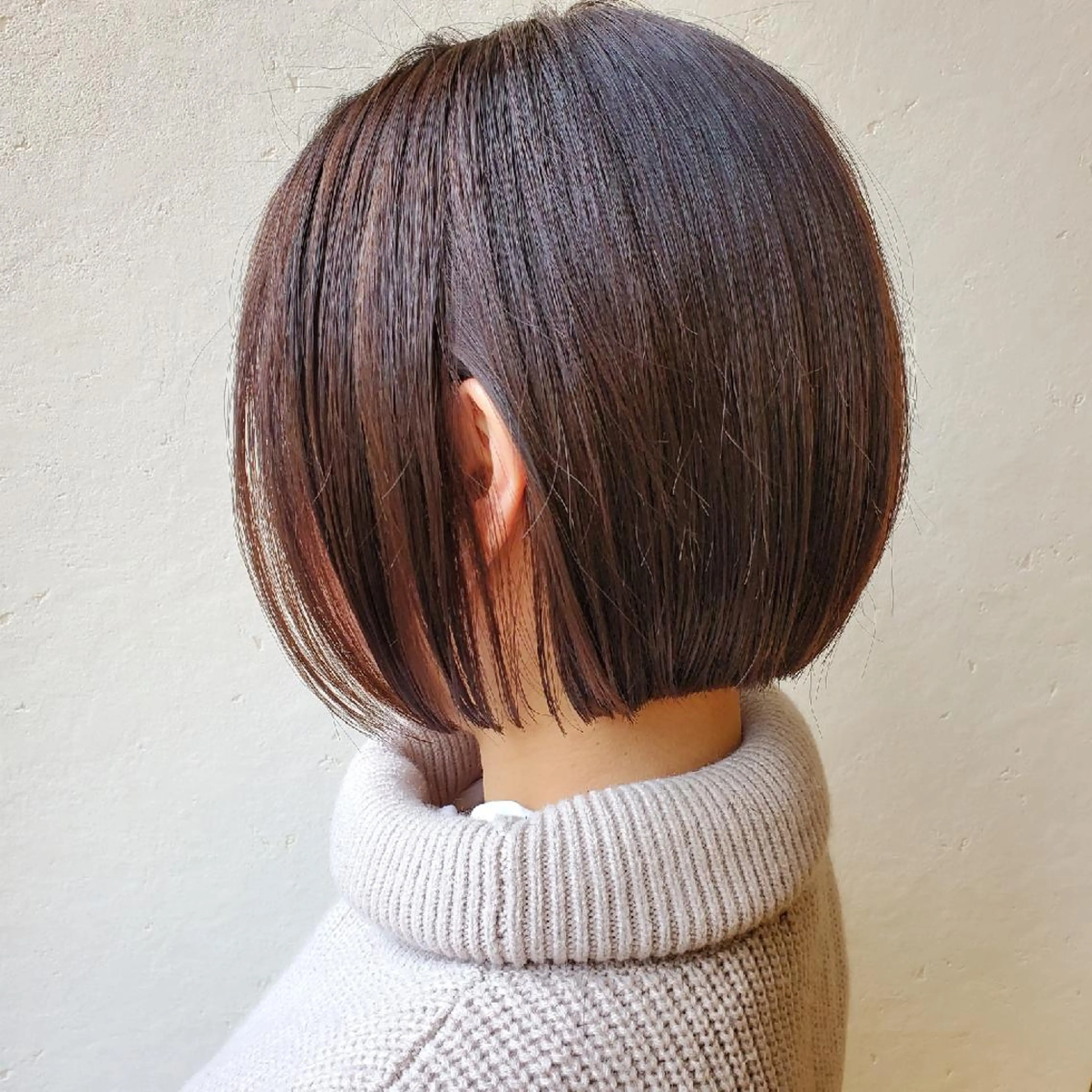 ショート ばんの かすみのヘアスタイル