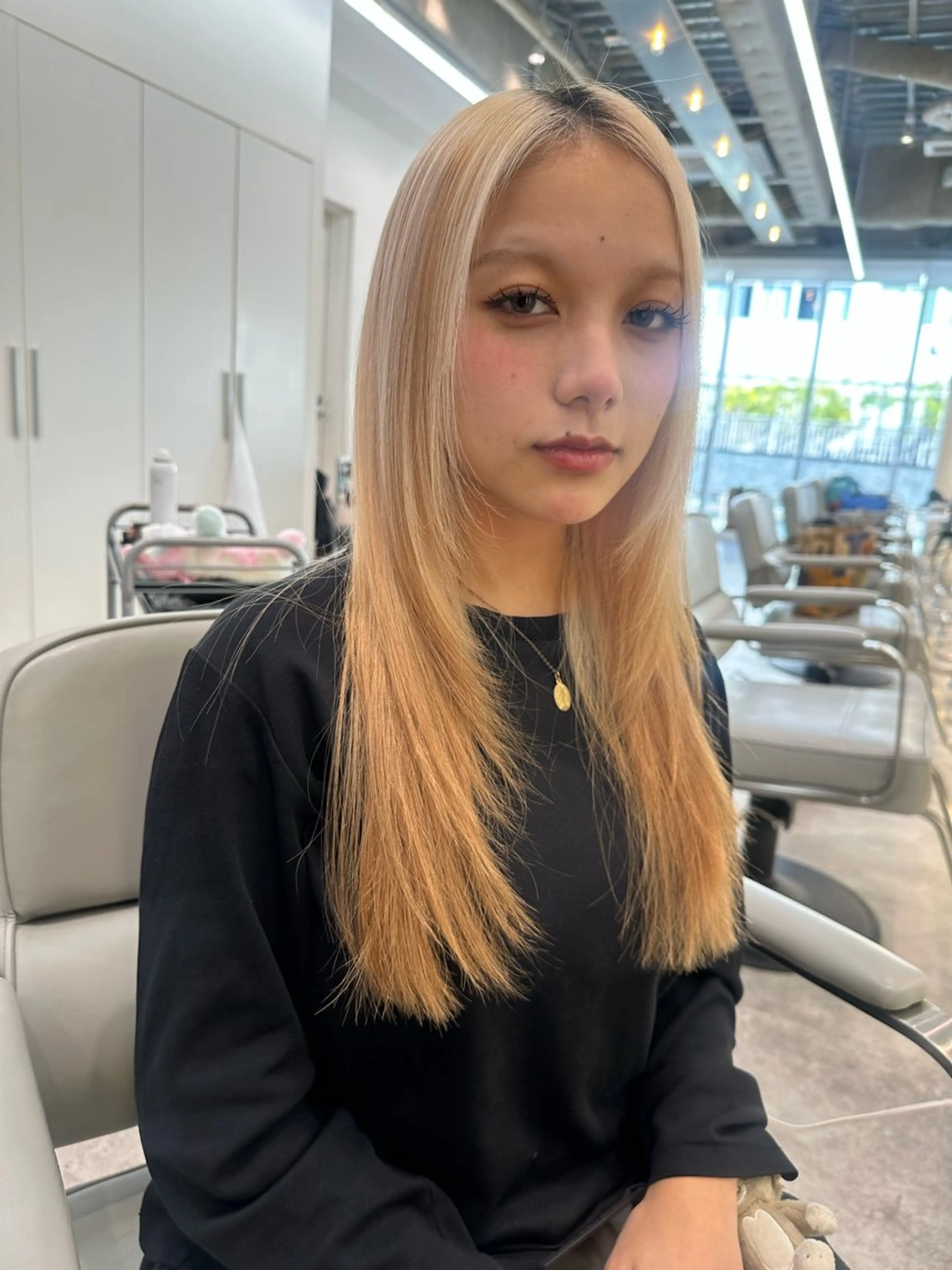 ロング カラー 渋谷/ sayakaのヘアスタイル
