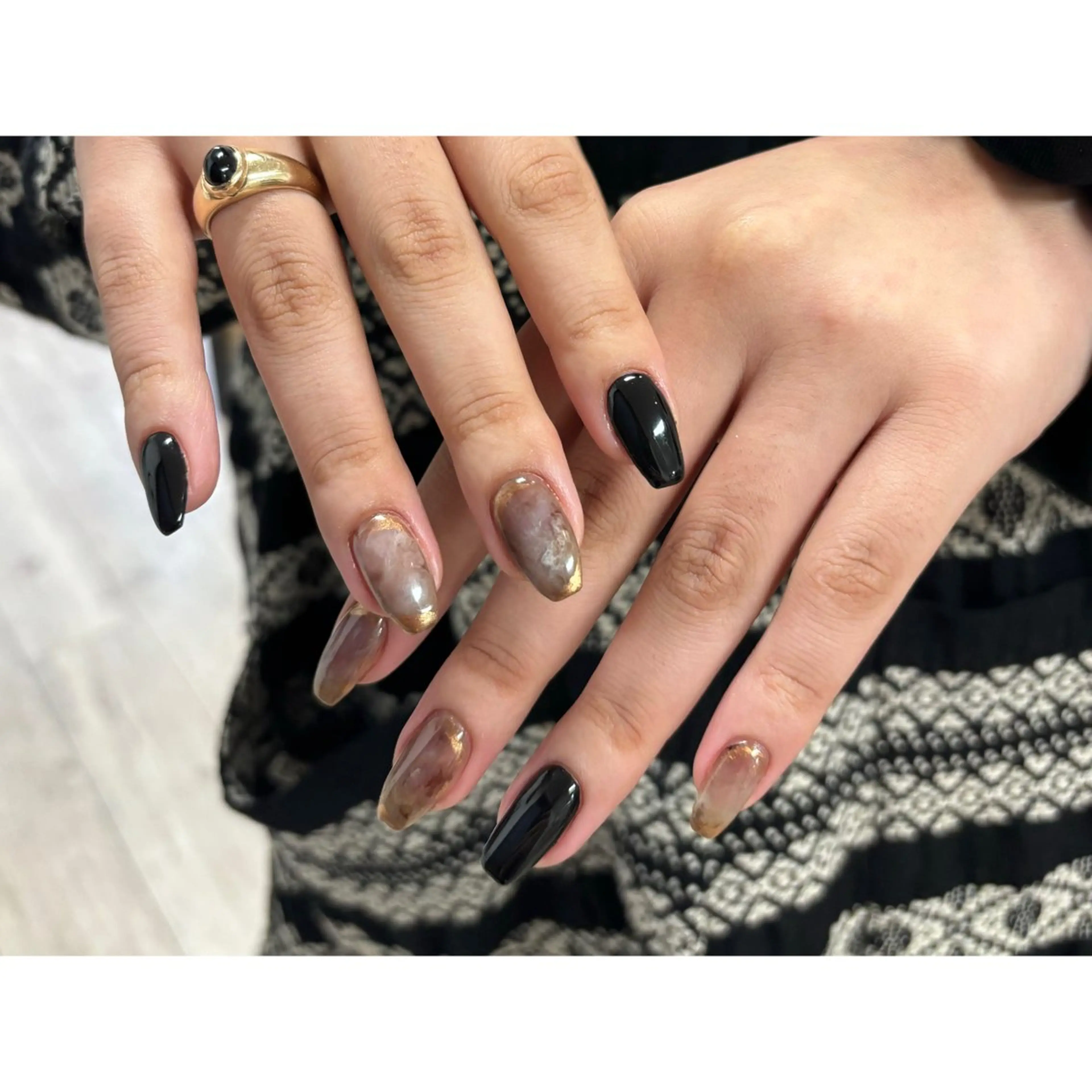 ネイル ジェルネイル ニュアンスネイル パラジェル 銀座ニュアンスネイル Ichikawaのネイルデザイン