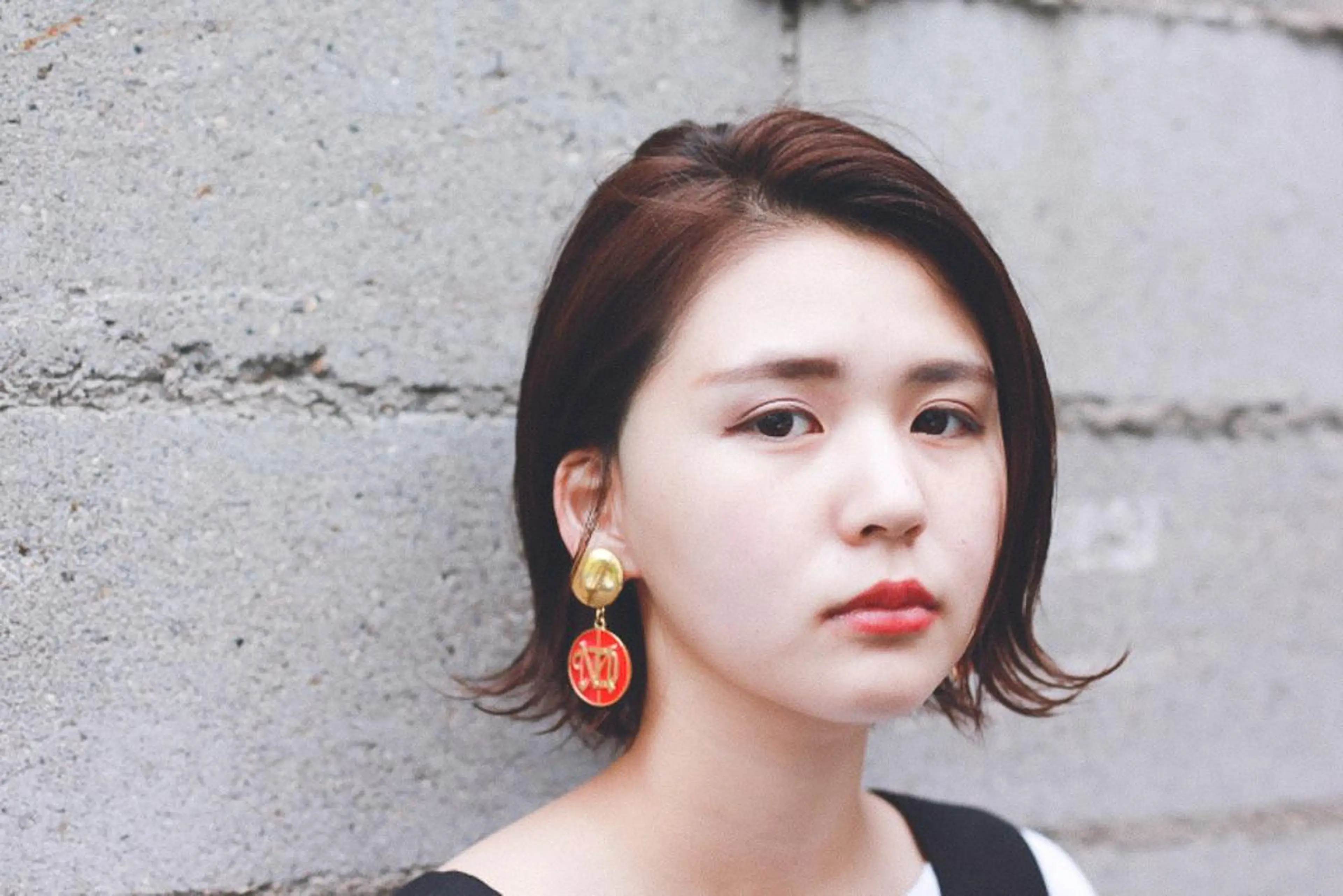 ミディアム カラー tatsumi/ボブ ウルフ/レイヤーのヘアスタイル