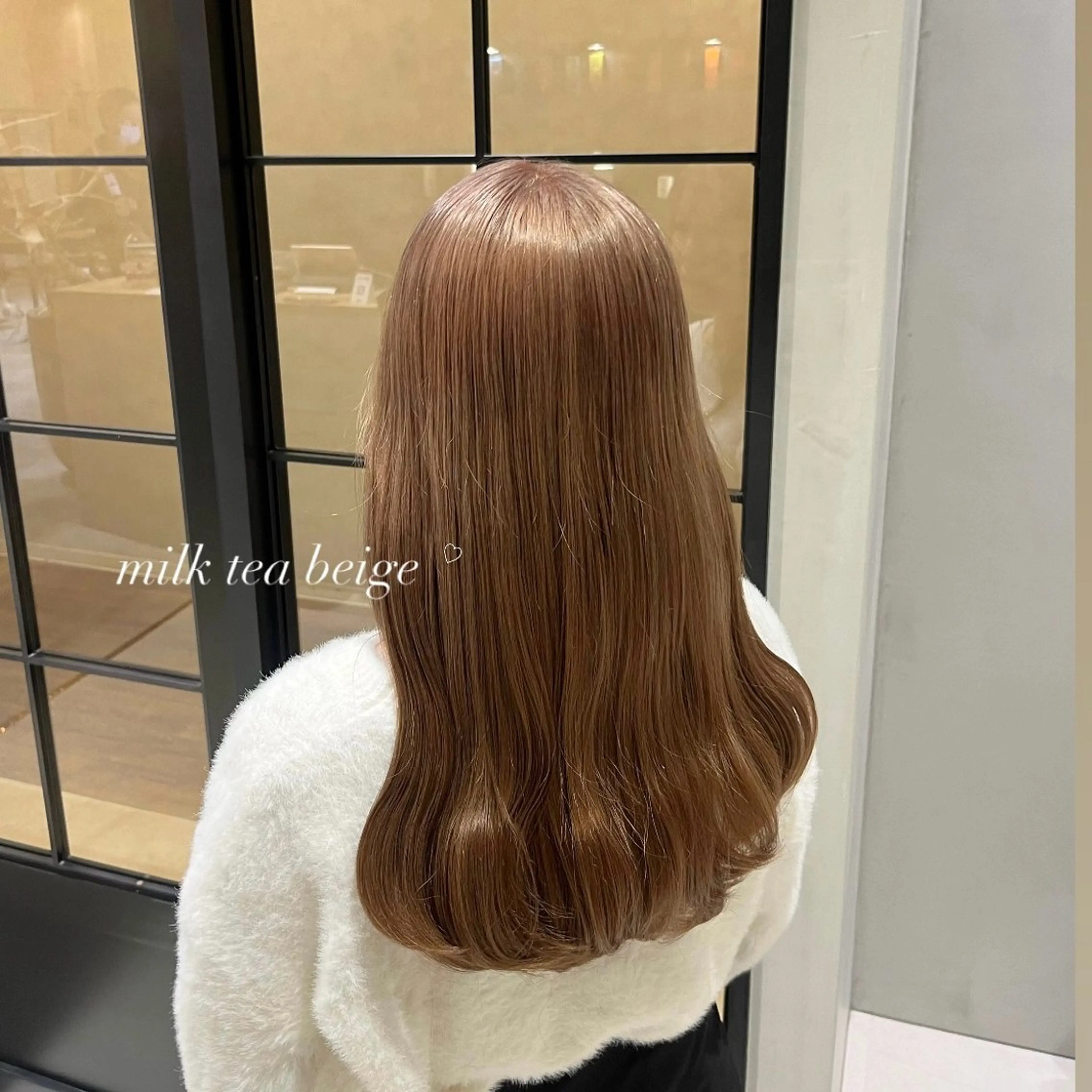 ロング カラー ブリーチ 𝒎𝒐𝒆🩰 名駅/ヘアメ/暖色♡のヘアスタイル