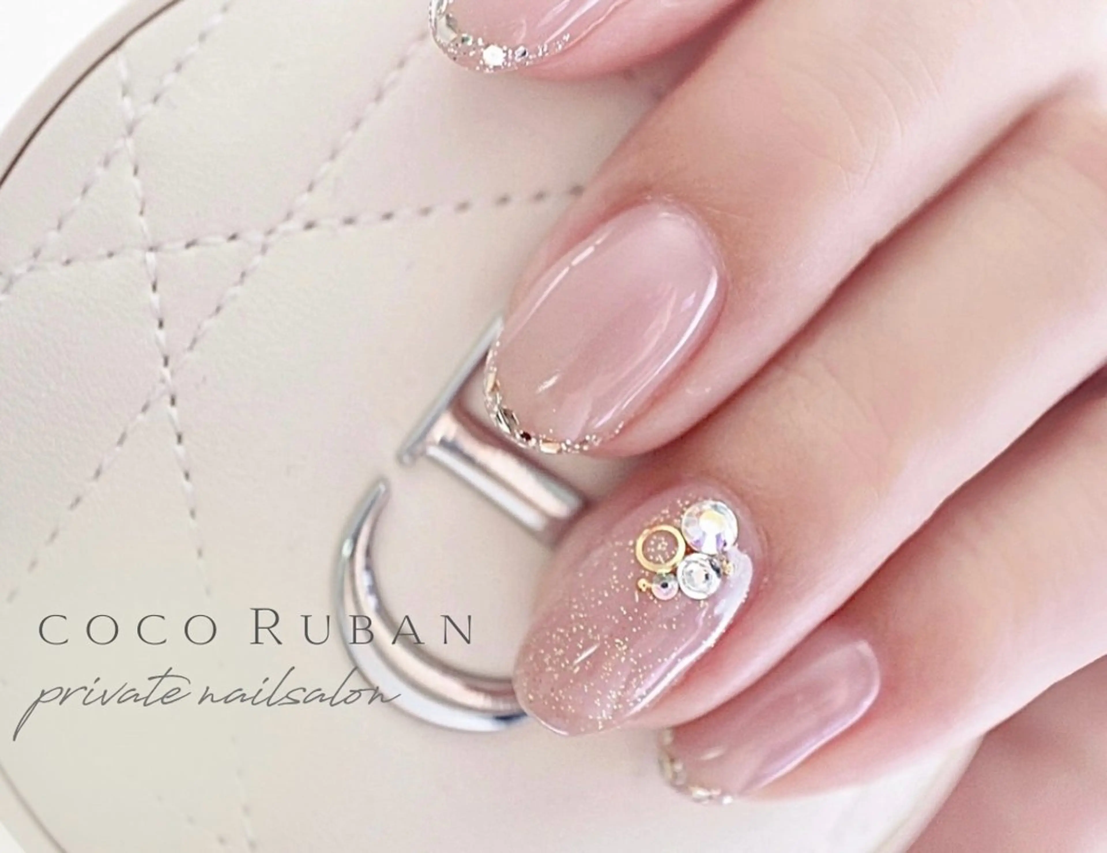 ネイル 自爪育成ネイルサロン ココリュバンのネイルデザイン